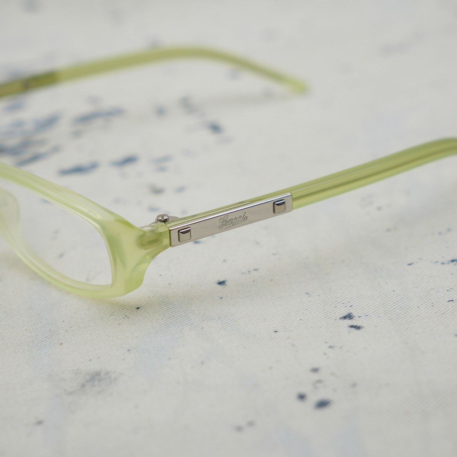 Gucci Vintage gucci gg 3072 light green rectangular sunglasses Size ONE SIZE - 4 Thumbnail