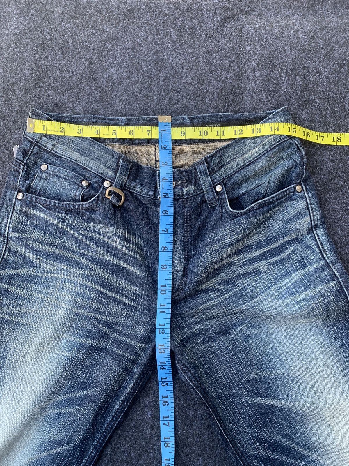 Edwin Vintage Edwin XVS nice faded. Size US 30 / EU 46 - 5 Thumbnail