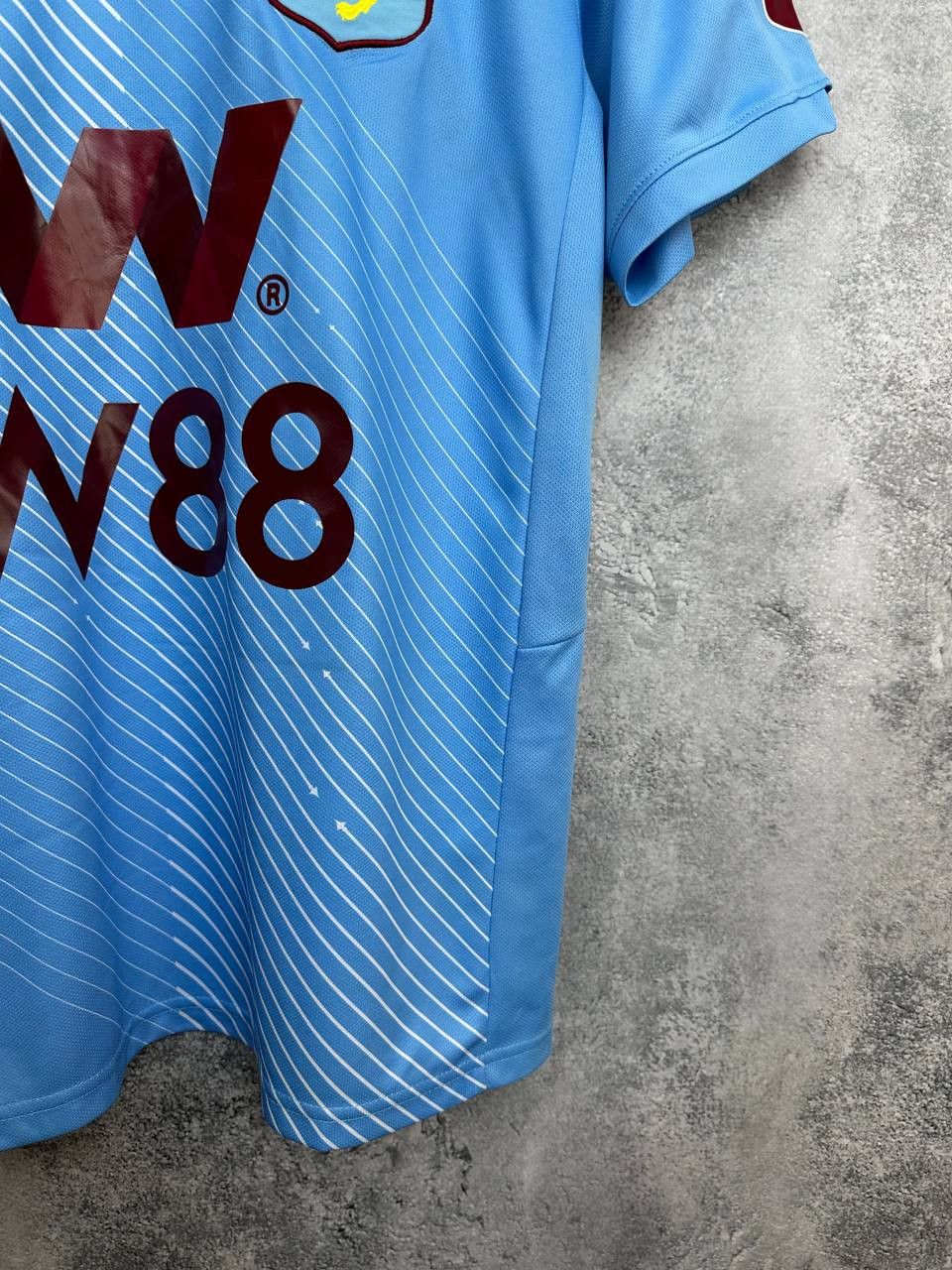 Kappa Kappa Aston Villa 2019/20 Away Jersey KOMBAT Soccer Shirt Size US M / EU 48-50 / 2 - 7 Thumbnail