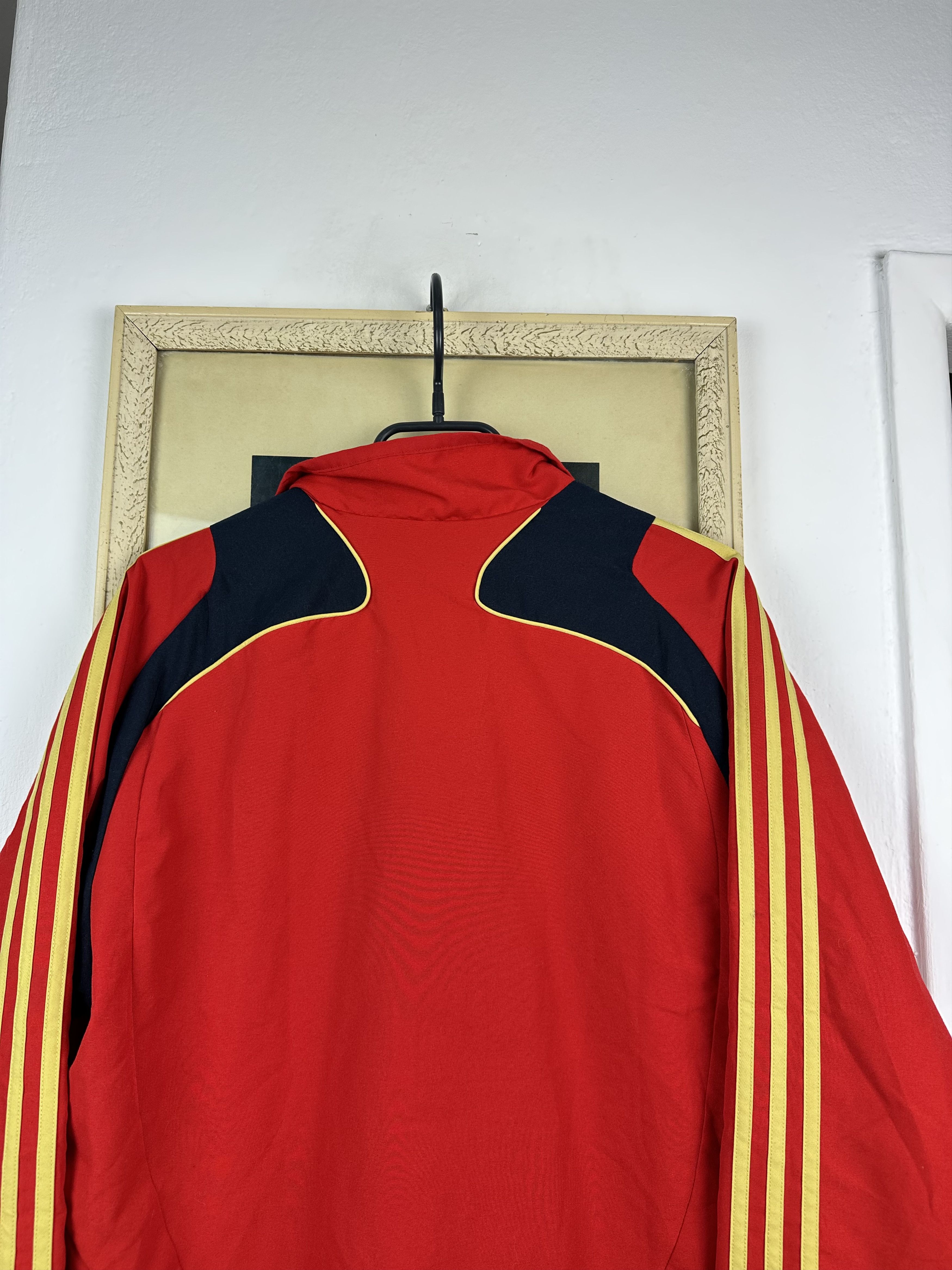 Adidas × Vintage Vintage Adidas Spain Football Jacket Soccer Track Top Rare Size US S / EU 44-46 / 1 - 13 Thumbnail