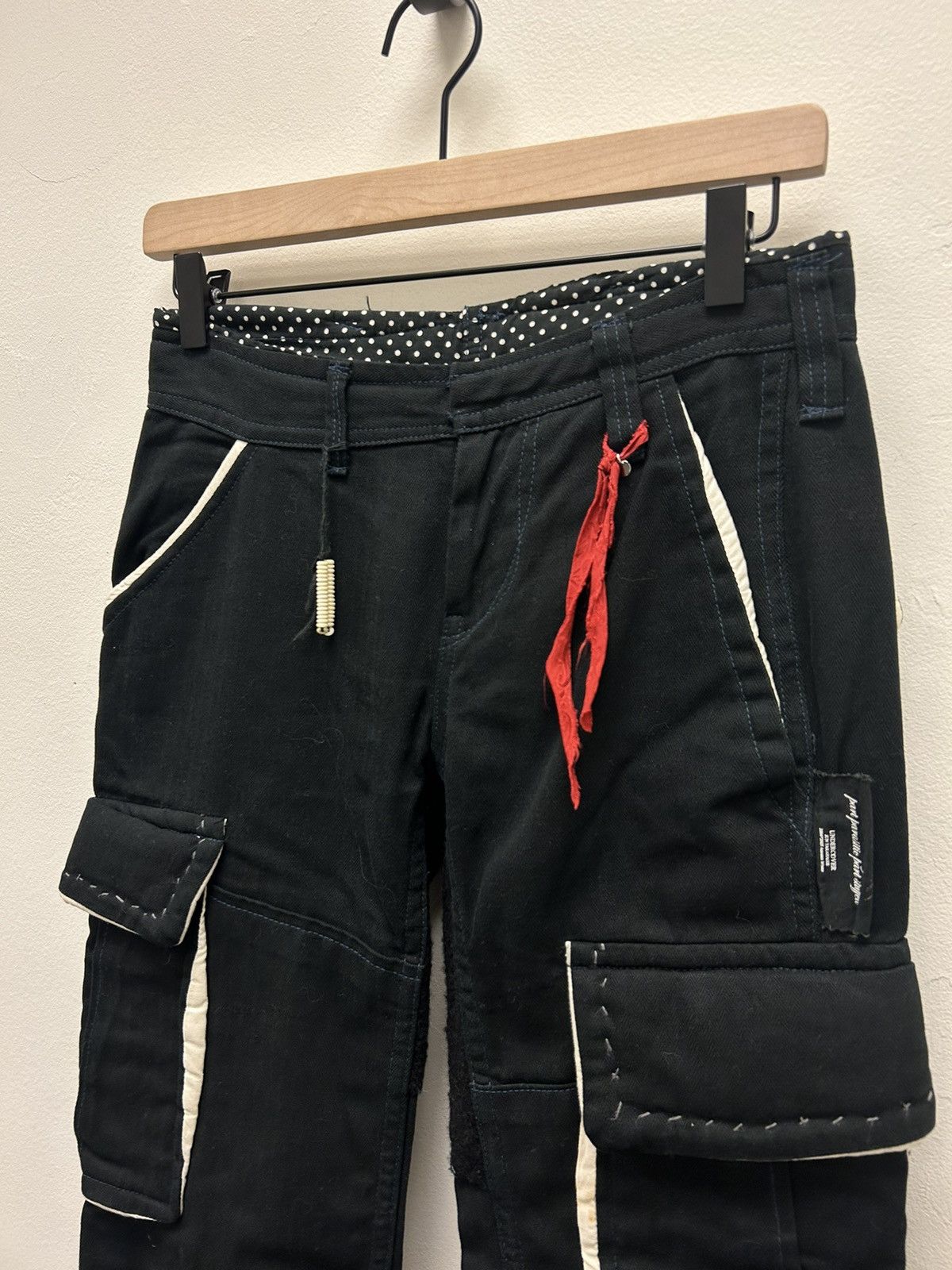 Undercover SS05 But beautiful Patchwork Button Pants Size US 28 / EU 44 - 2 Thumbnail