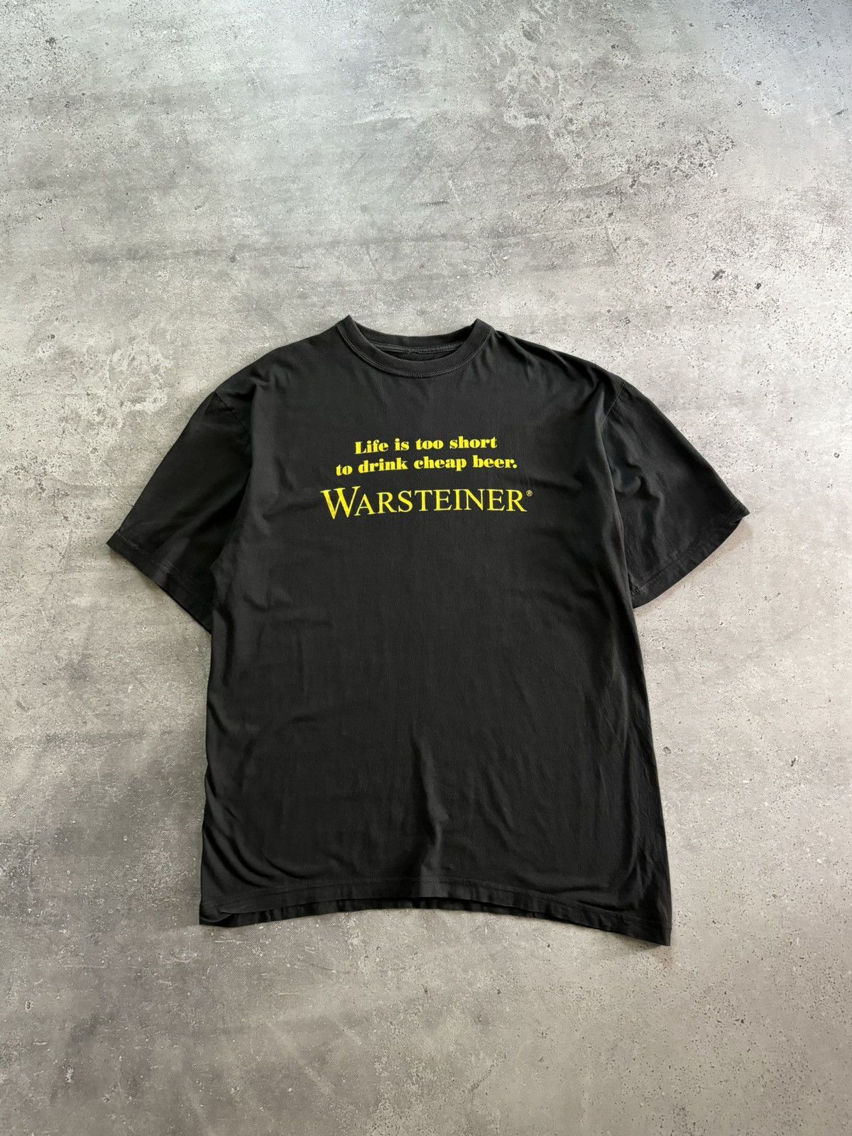Vintage Vintage Warsteiner Beer Art Funny Y2K Style T-Shirt Size US XL / EU 56 / 4 - 2 Thumbnail