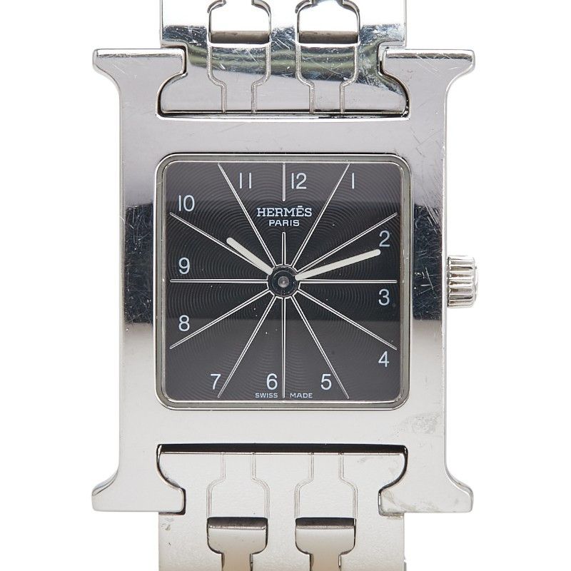 Hermes Hermes Hermes H Watch Stainless Steel Metal Quartz HH1.210 Size ONE SIZE - 1 Thumbnail
