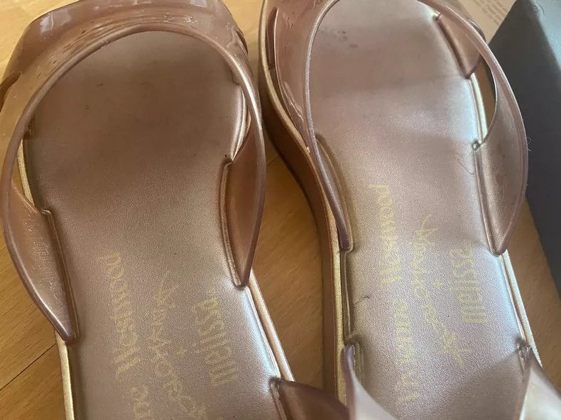 Vivienne Westwood Vivienne Westwood Golden Wings sandals Size US 6.5 / IT 36.5 - 3 Thumbnail