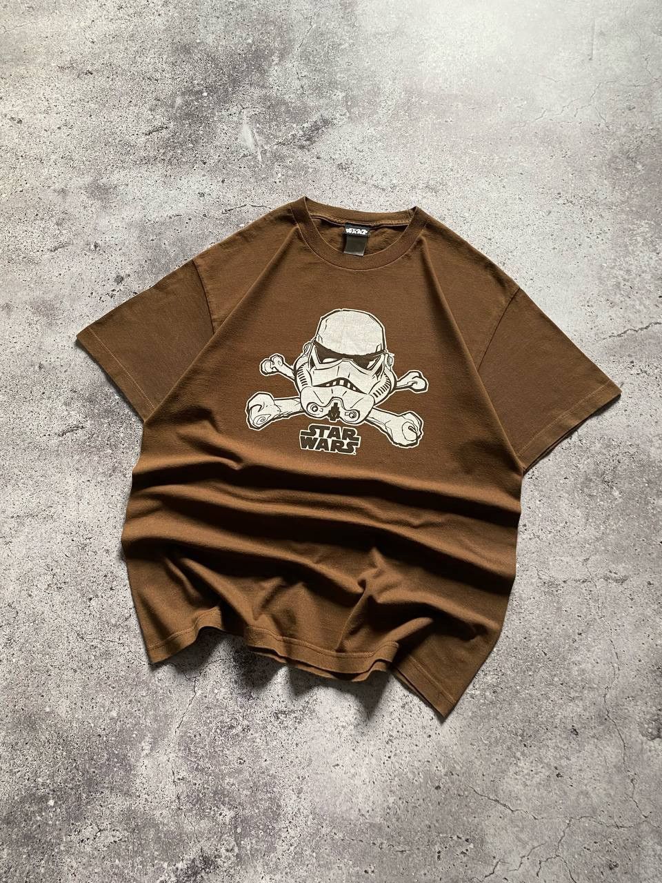 Star Wars × Vintage VINTAGE 2000s STAR WARS STORMTROOPER CROSSBONES PROMO TEE Size US L / EU 52-54 / 3 - 2 Thumbnail