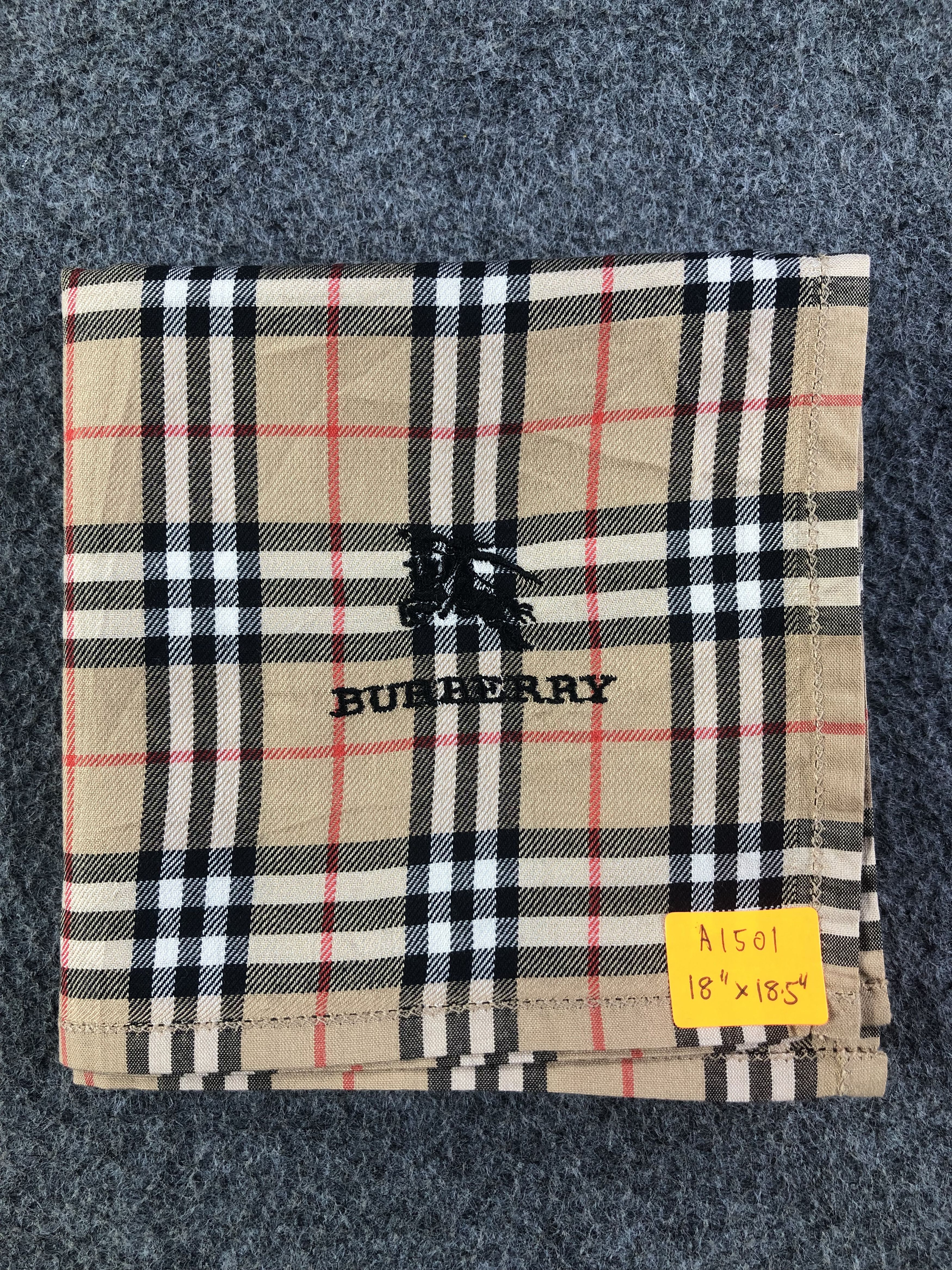Burberry Burberry Handkerchief / Bandana / Neckerchief Size ONE SIZE - 6 Thumbnail
