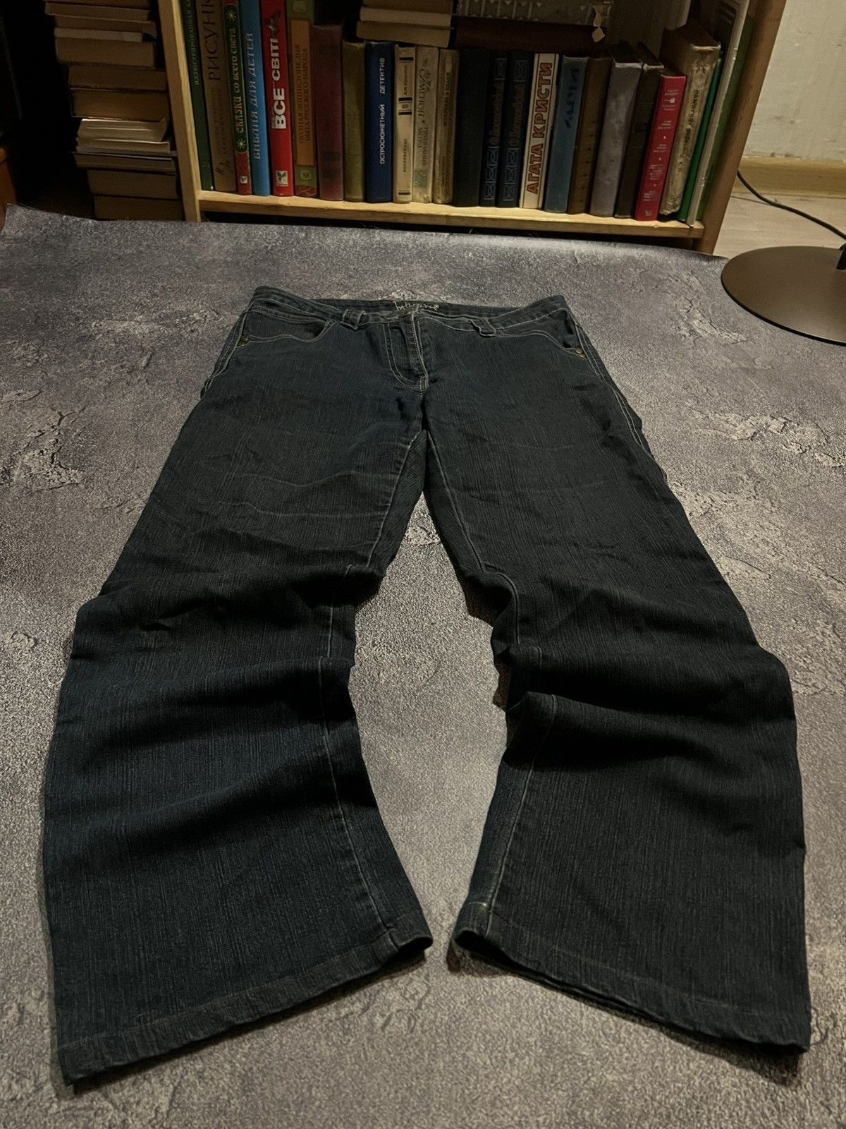 Vintage Darkwear Flared Jeans / Hysteric Glamour Style / Vintage 90s Size US 32 / EU 48 - 1 Thumbnail