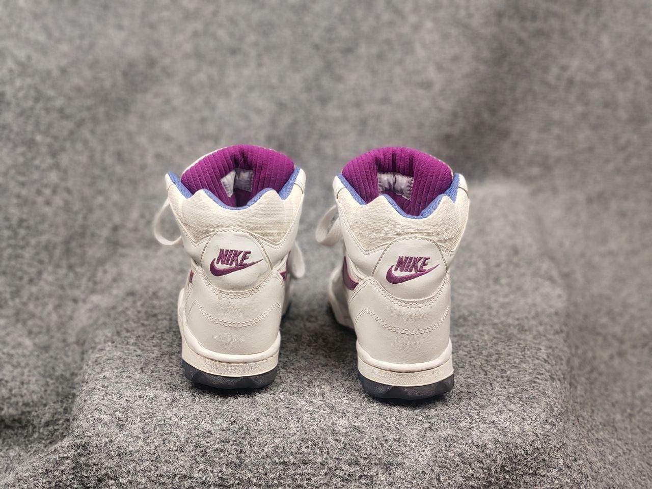 Nike Rare Vintage Original 90's Nike court flare Hi top sneakers Size US 8 / IT 38 - 16 Thumbnail