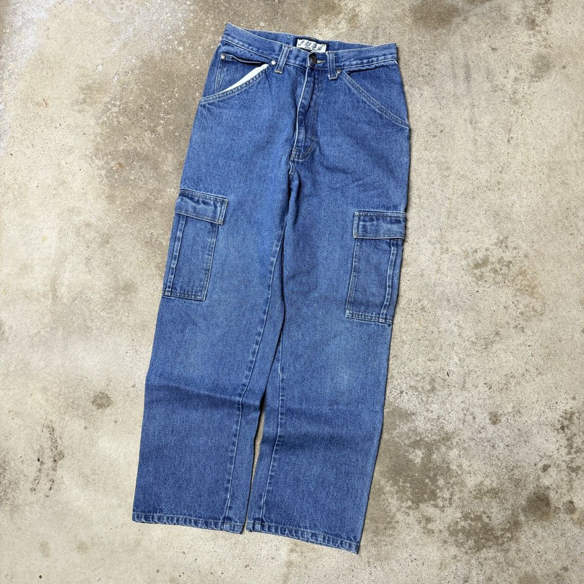 Vintage Y2K Fuse Baggy Wide Leg Denim Cargo Skater Jeans Jnco Size US 28 / EU 44 - 8 Thumbnail