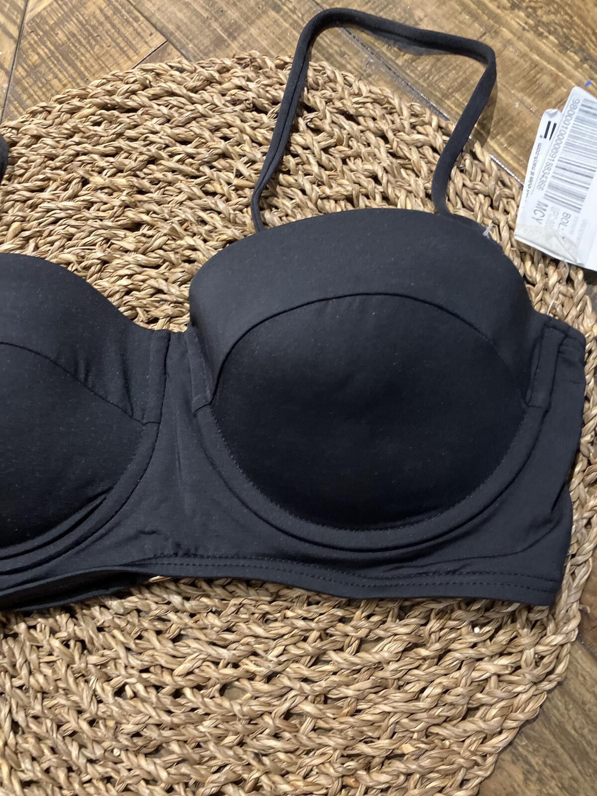 Other NWT Bar lll Black Strapless Bra with Adjustable Straps Size ONE SIZE - 2 Thumbnail