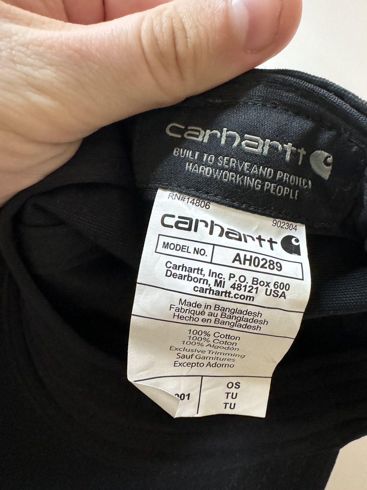 Carhartt Carhartt cap hat Size ONE SIZE - 5 Thumbnail