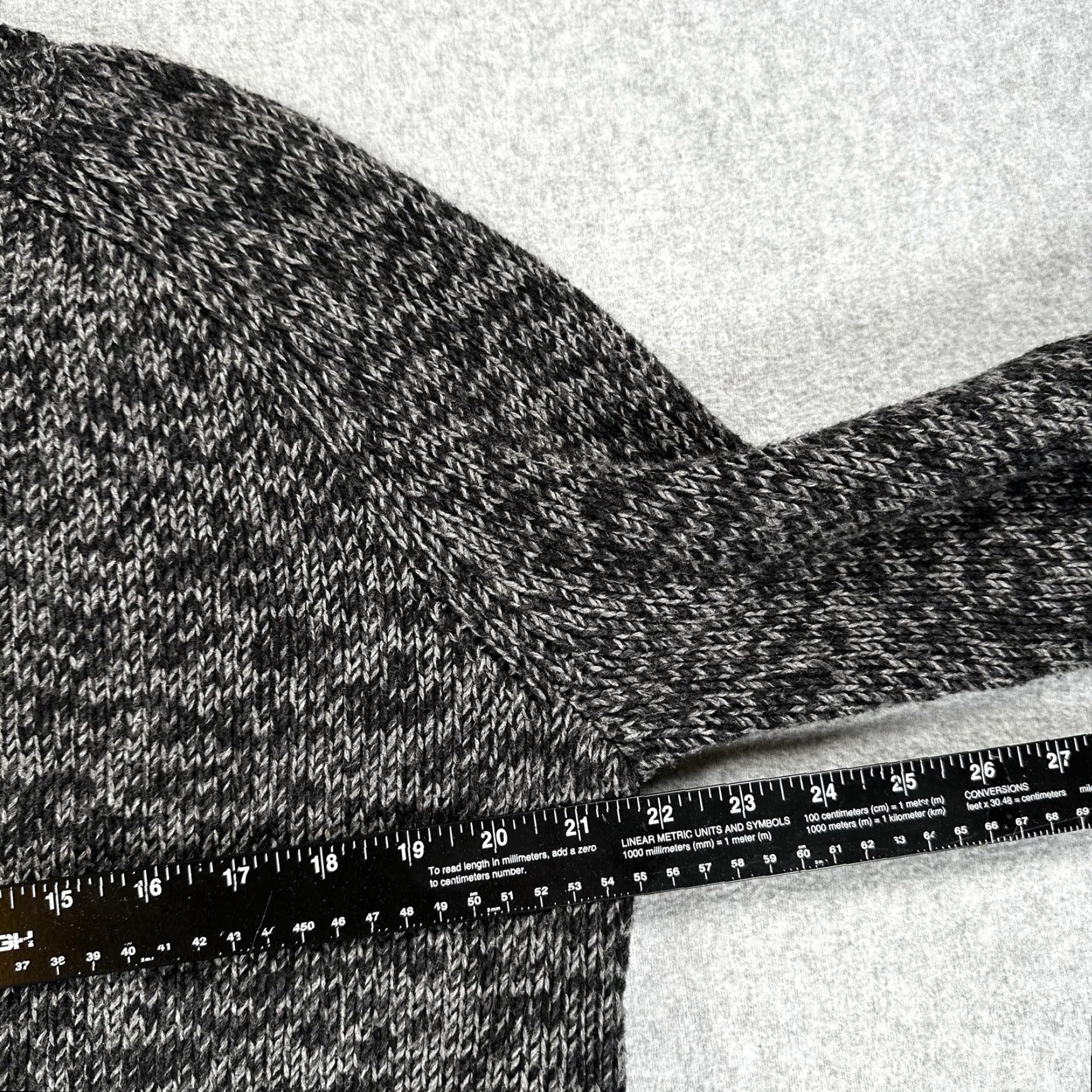 Eileen Fisher Eileen Fisher Sweater Womens Petite Small Gray Marled Chunky Knit Pullover Size S / US 4 / IT 40 - 7 Thumbnail