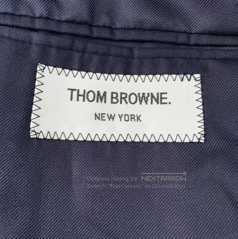 Thom Browne Thom Browne Women's Navy Wool Jacket . Size XS / US 0-2 / IT 36-38 - 6 Thumbnail
