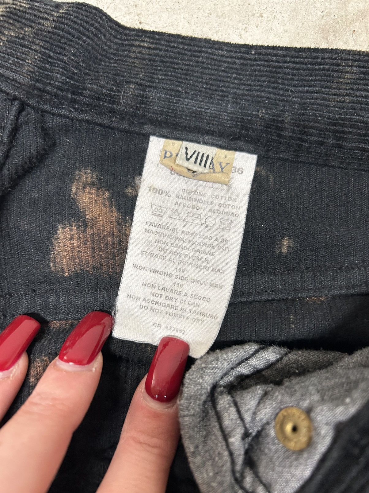 Replay Corduroy Replay&Sons pants Size 27" / US 4 / IT 40 - 7 Thumbnail