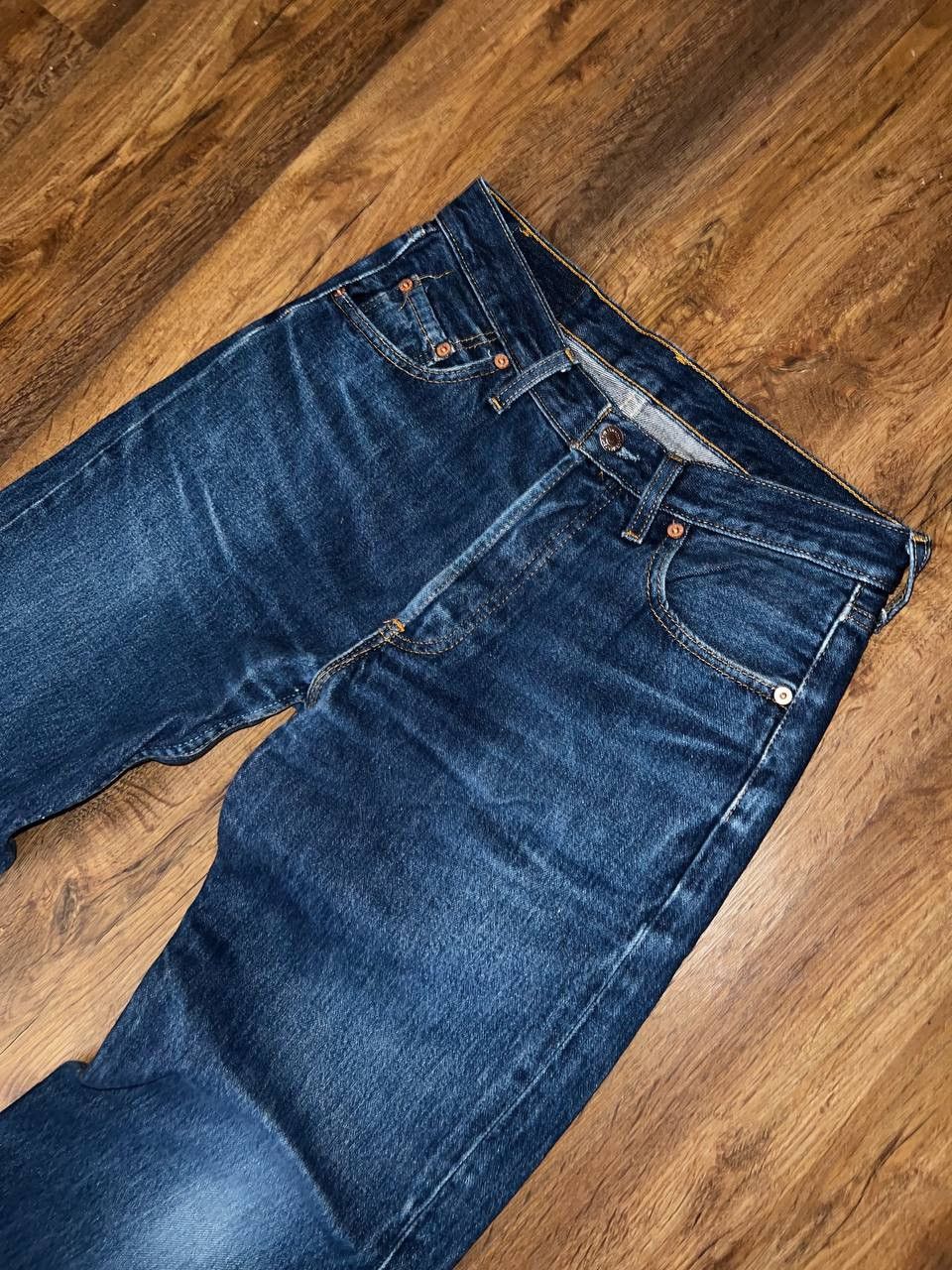 Jean × Levi's × Vintage Levis 501 UK Made Vintage Jeans Size US 31 - 11 Thumbnail