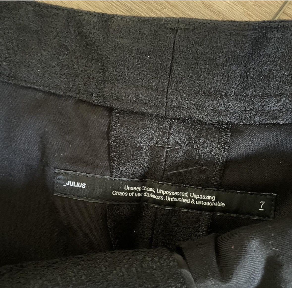 Julius JULIUS 897PAM1 PRISM WIDE LEG TROUSERS Size US 33 - 3 Thumbnail