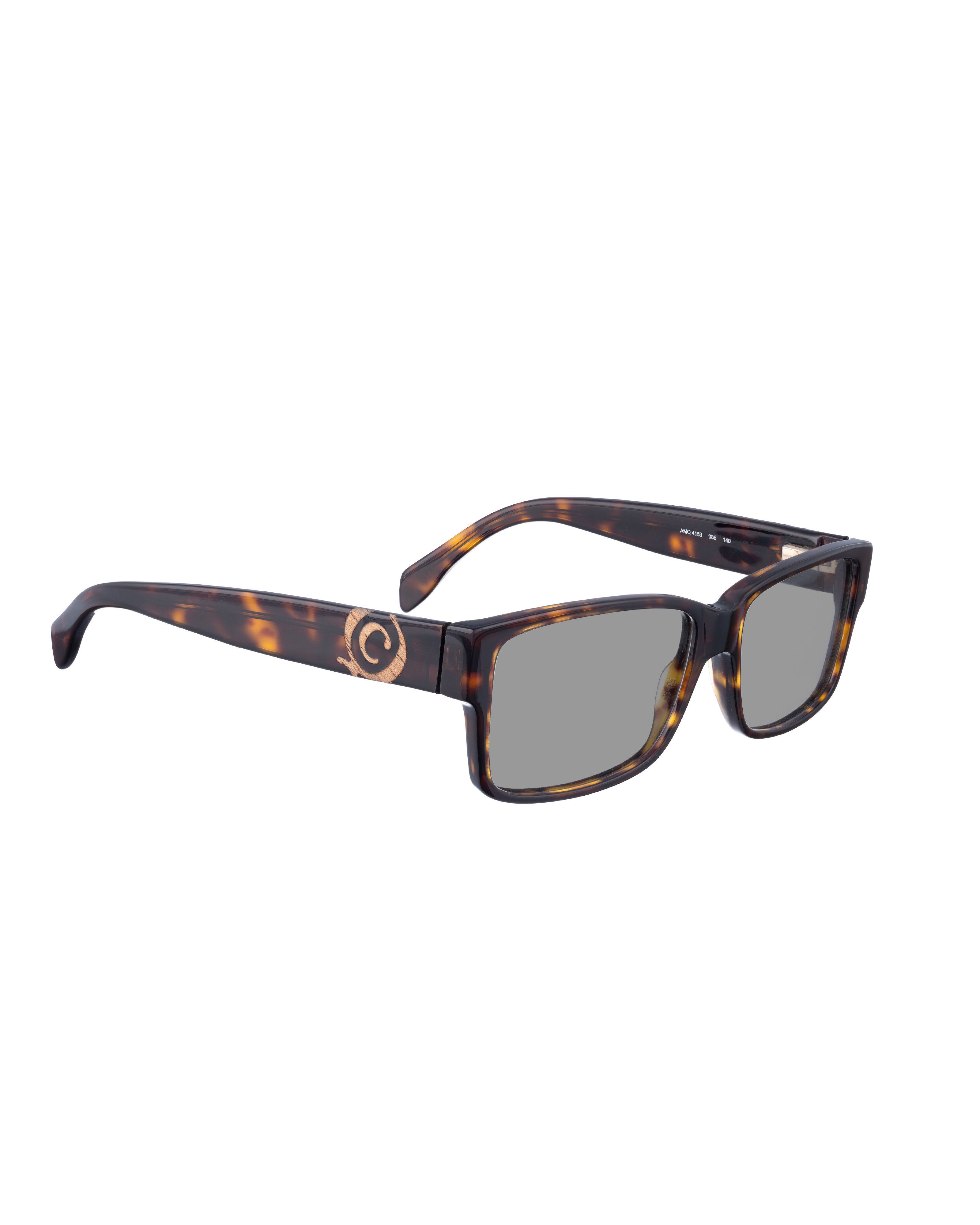 Alexander McQueen Alexander McQueen '00s Bold Nerdy Havana Sunglasses Size ONE SIZE - 1 Thumbnail