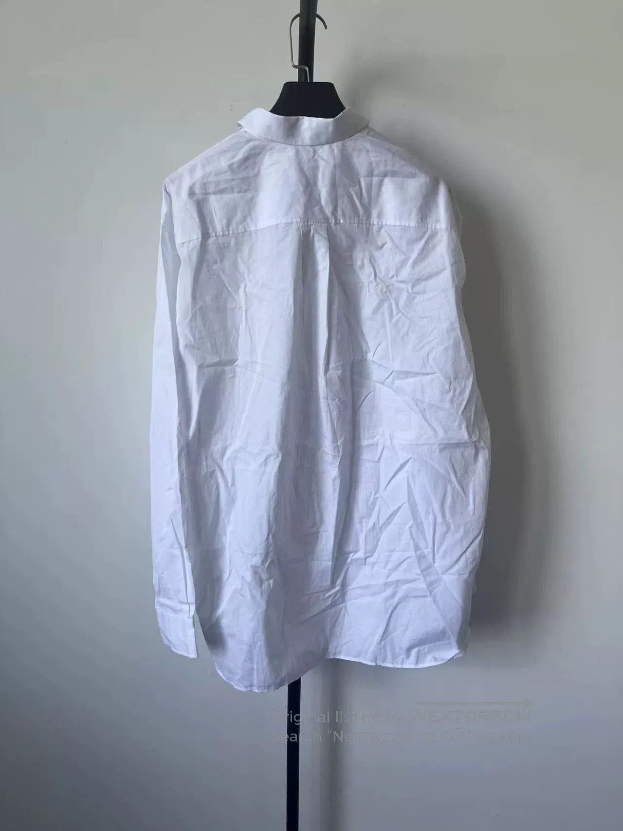 Dior white casual long sleeve button. Size US M / EU 48-50 / 2 - 2 Thumbnail