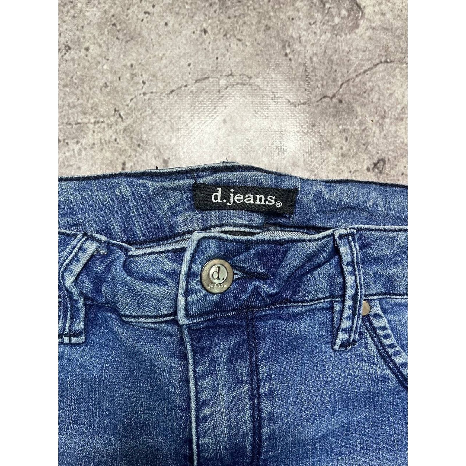 Japan Blue Vintage D.Jeans High Rise Stretch Skinny Jeans Blue Size 8 Size 30" / US 8 / IT 44 - 3 Thumbnail