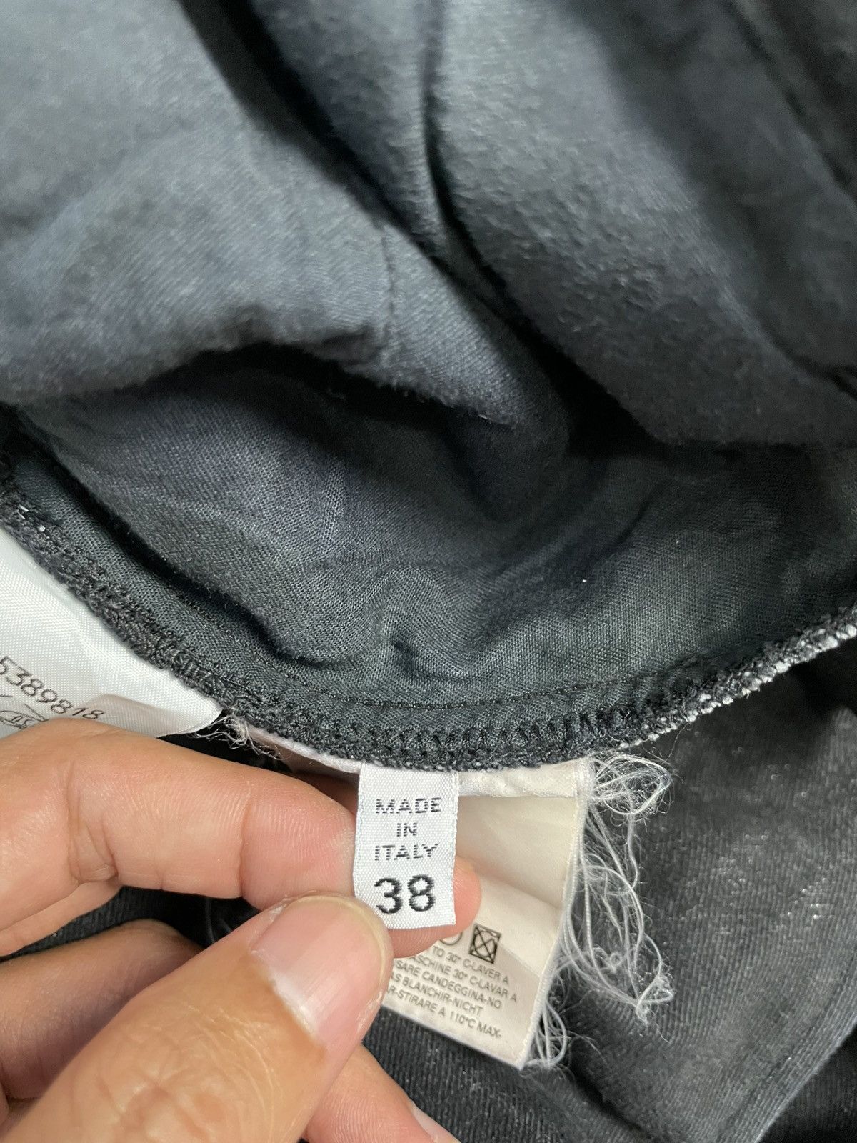 Maison Margiela 00s Maison Margiela “HEAVY WEIGHT” Moleskin Pants Size US 26 / EU 42 - 11 Thumbnail