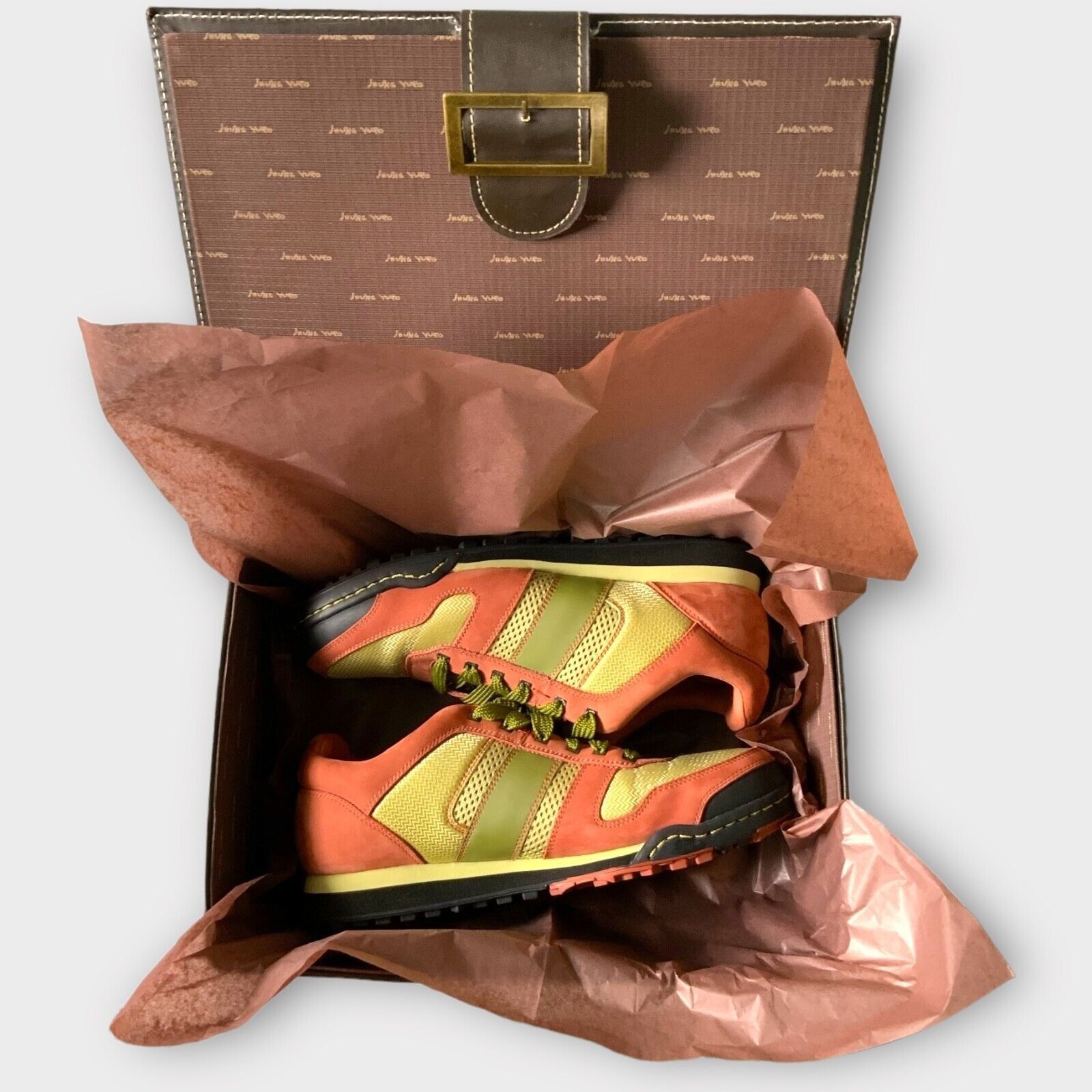 Other Jhung Yuro Hiker Low Sneaker Luxury Leather Shoes US 10.5 Size US 10.5 / EU 43-44 - 22 Thumbnail
