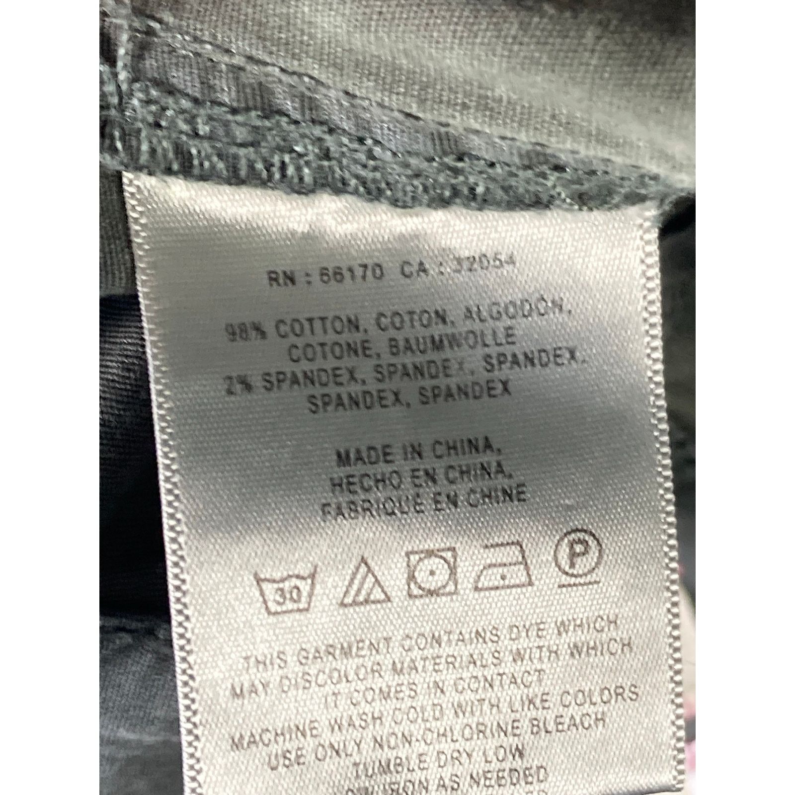 Other Womens Cargo Pants Size 31 Green Comfortable Size 31" - 5 Thumbnail