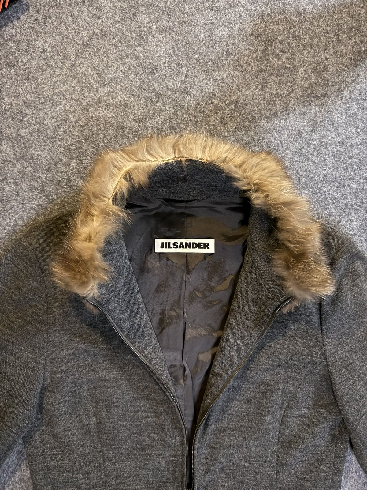 Beauty Beast Jil Sander Cropped Zipper Jacket Size XS / US 0-2 / IT 36-38 - 5 Thumbnail