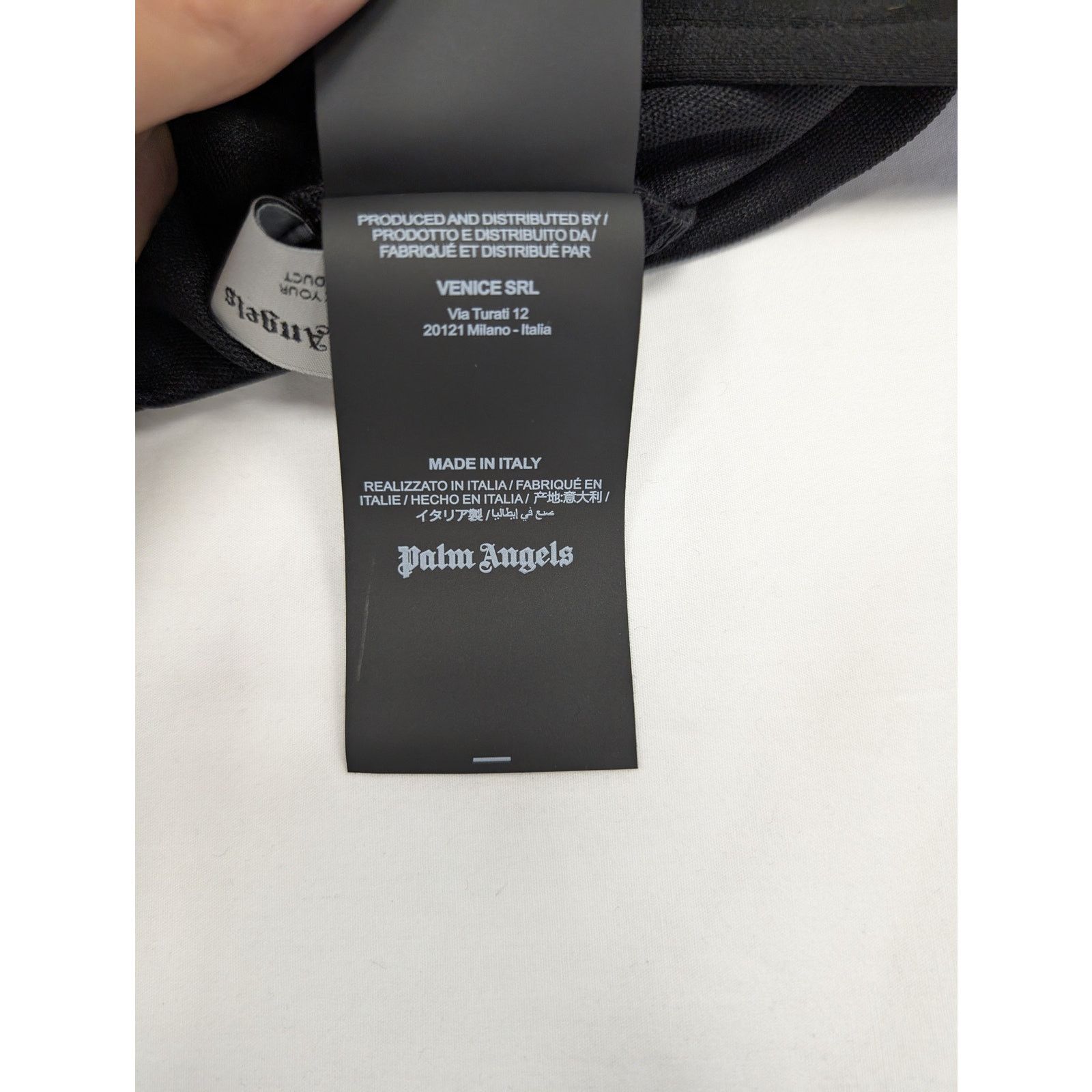 Palm Angels o1rshd1 Rain Bow Track Jacket in Black/Multicolor Size US M / EU 48-50 / 2 - 19 Thumbnail