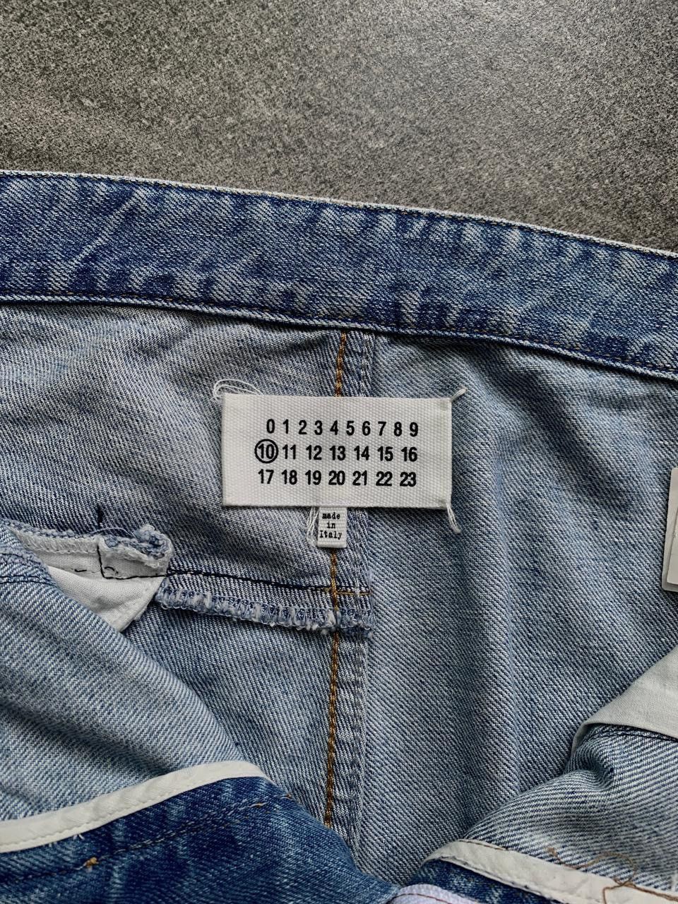 Maison Margiela FREE TAX! Patchworked Slim Denim Jeans Size US 31 - 7 Thumbnail