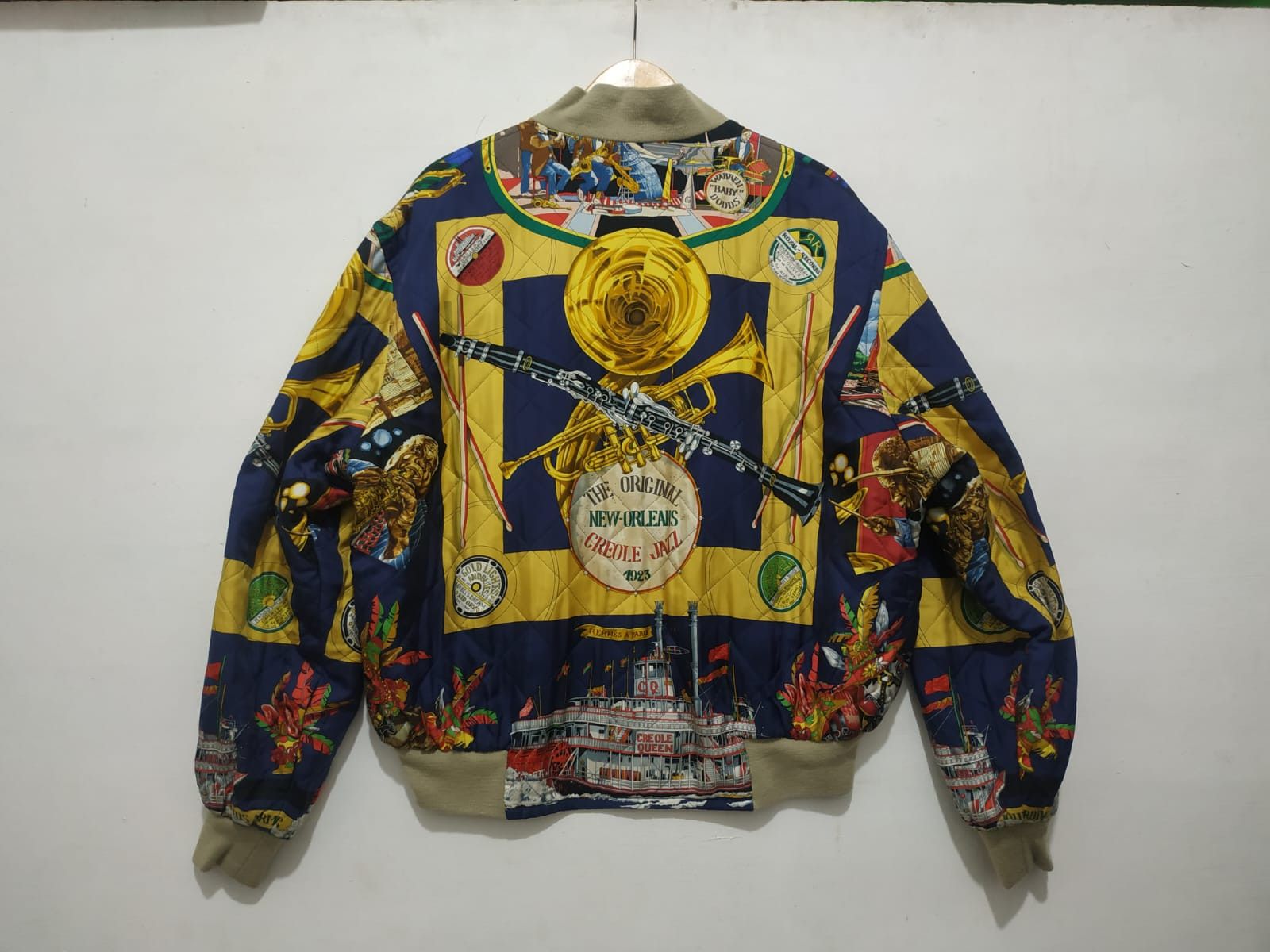 Hermes Vintage Hermes Reversible Silk Bomber Jacket Size US M / EU 48-50 / 2 - 4 Thumbnail