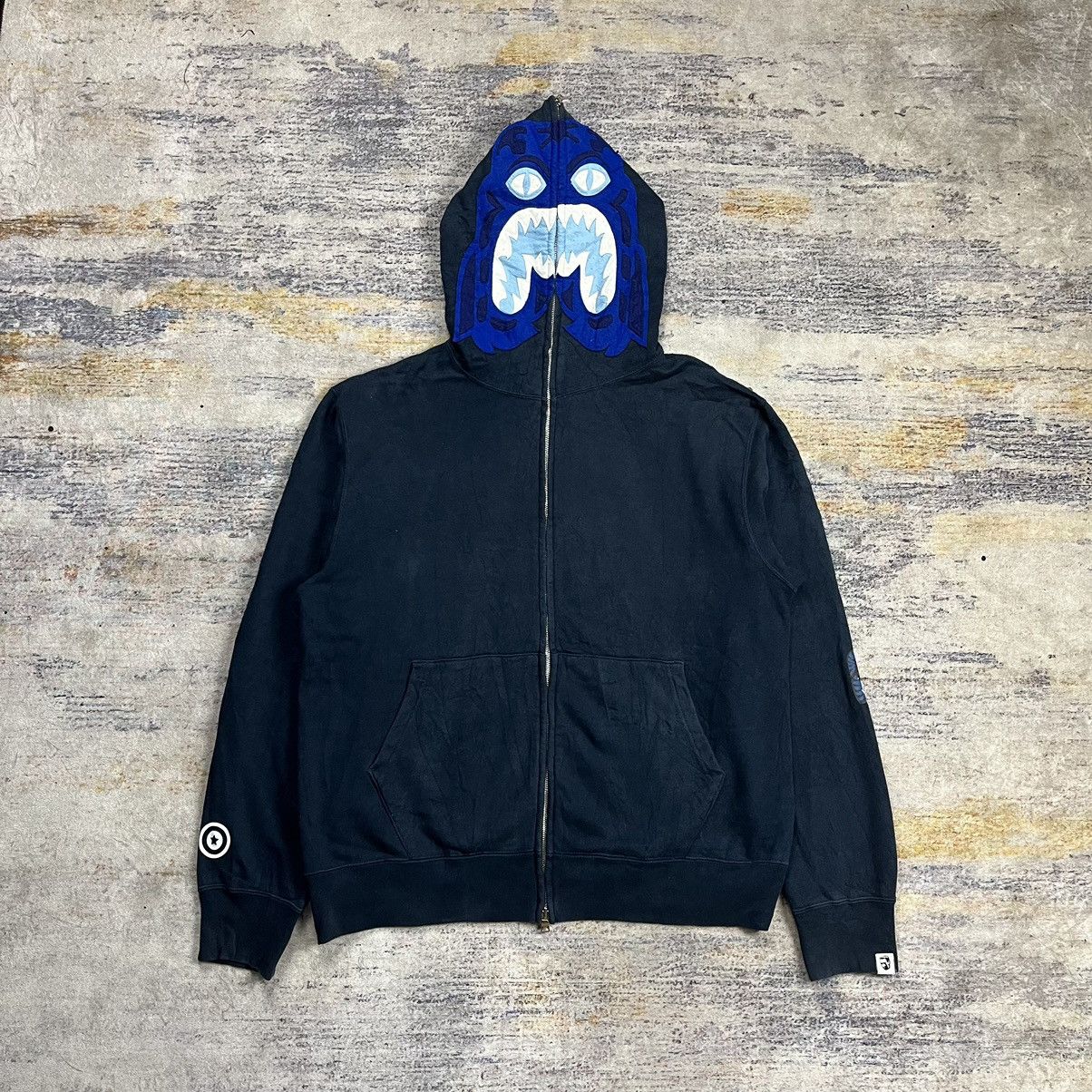 Bape Nigo Streetwear Bape funthera militia zip hoodie Grailed