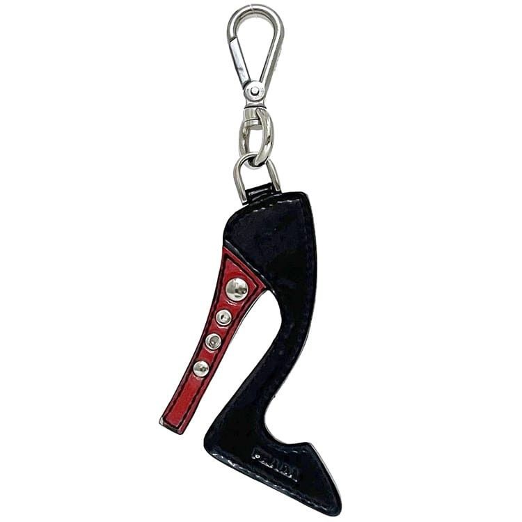 Prada PRADA Black Leather Size ONE SIZE - 1 Thumbnail