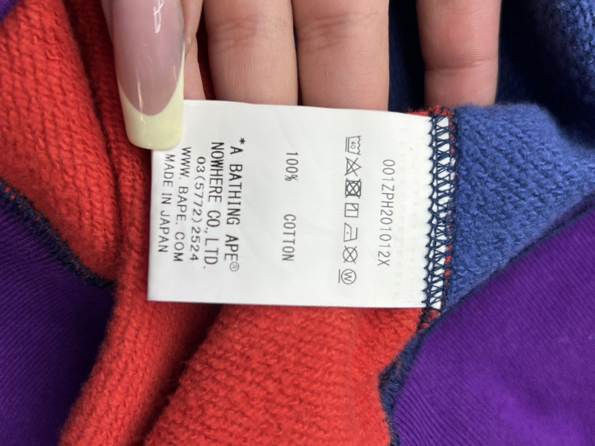 Bape Bape Color Camo Crazy Shark Full Zip Hoodie Size US XL / EU 56 / 4 - 14 Thumbnail
