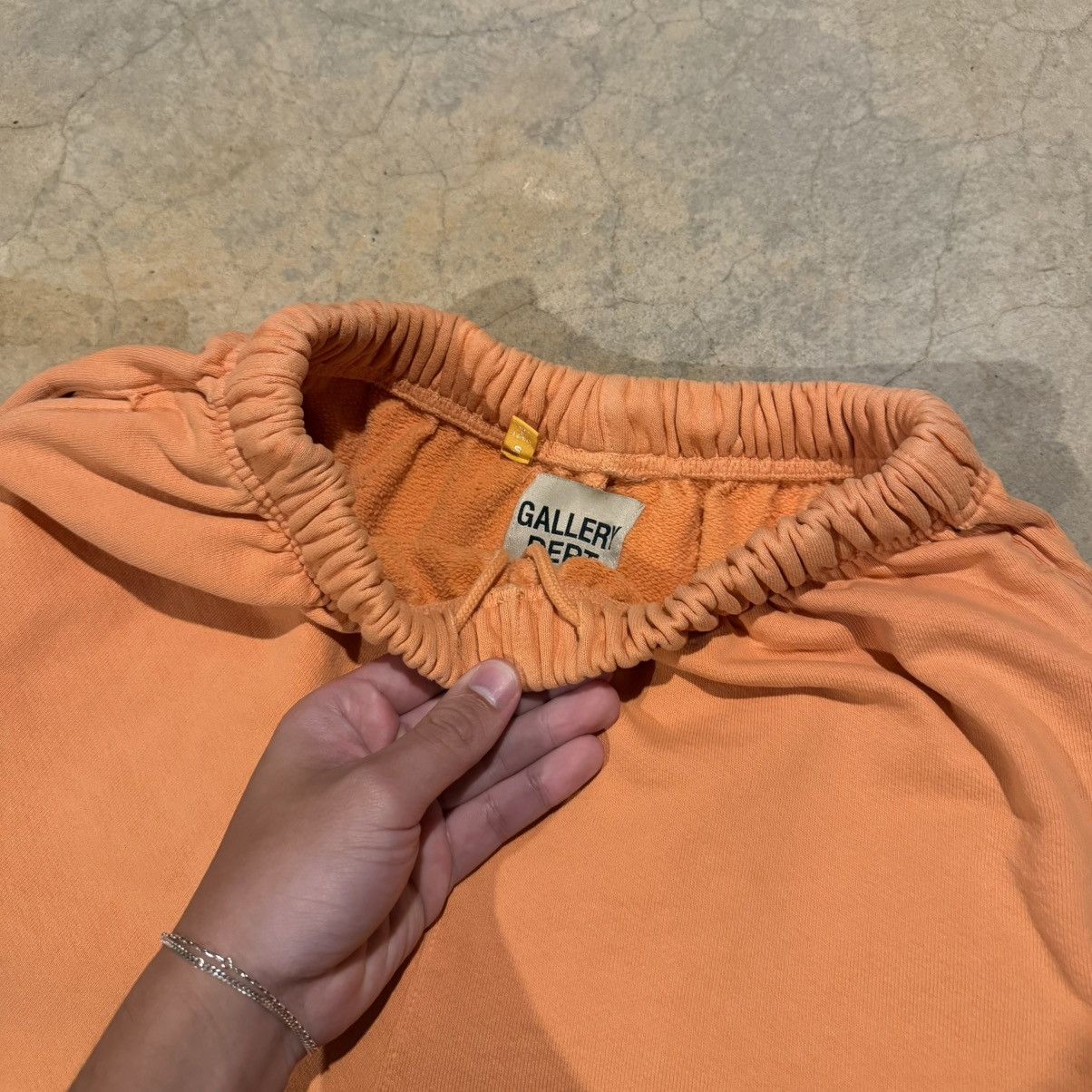 Gallery Dept. Gallery Dept G.I. Sweat Shorts Orange Distressed Size US 28 / EU 44 - 5 Thumbnail