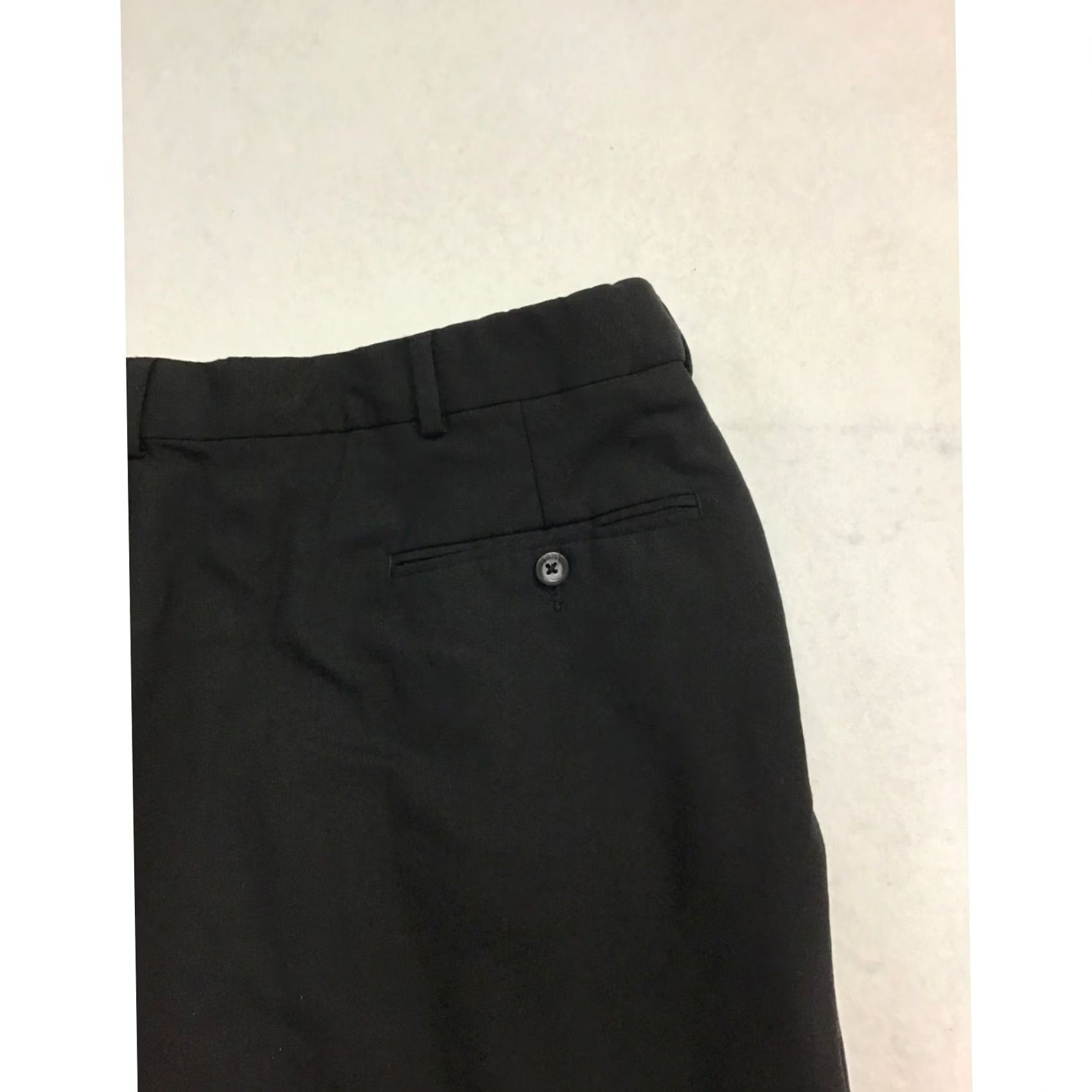 Oscar De La Renta Oscar De La Renta Wool Pants Mens 40x39 Black Dress Pants Wool Stretchy Formal Pants Mens Women? Size US 40 / EU 56 - 4 Thumbnail