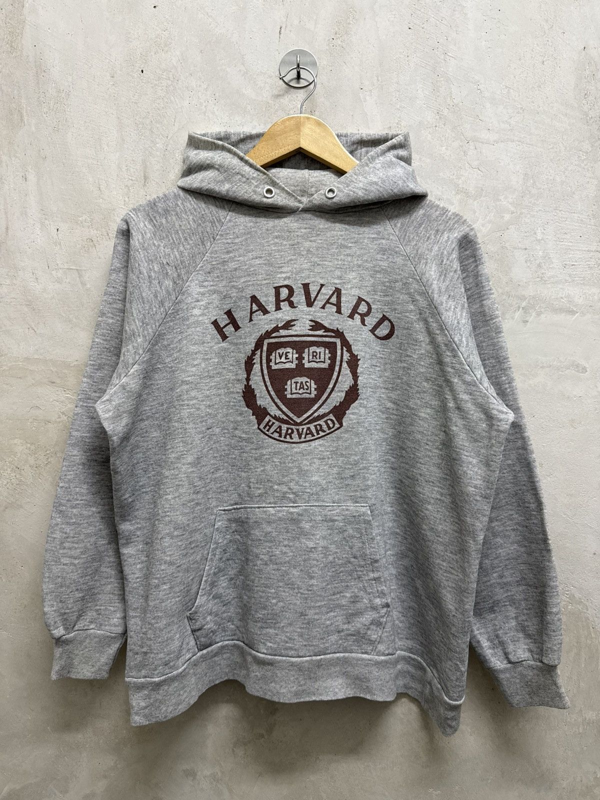 Champion Vintage 80s Champion Harvard University Hoodie Size US XL / EU 56 / 4 - 2 Thumbnail