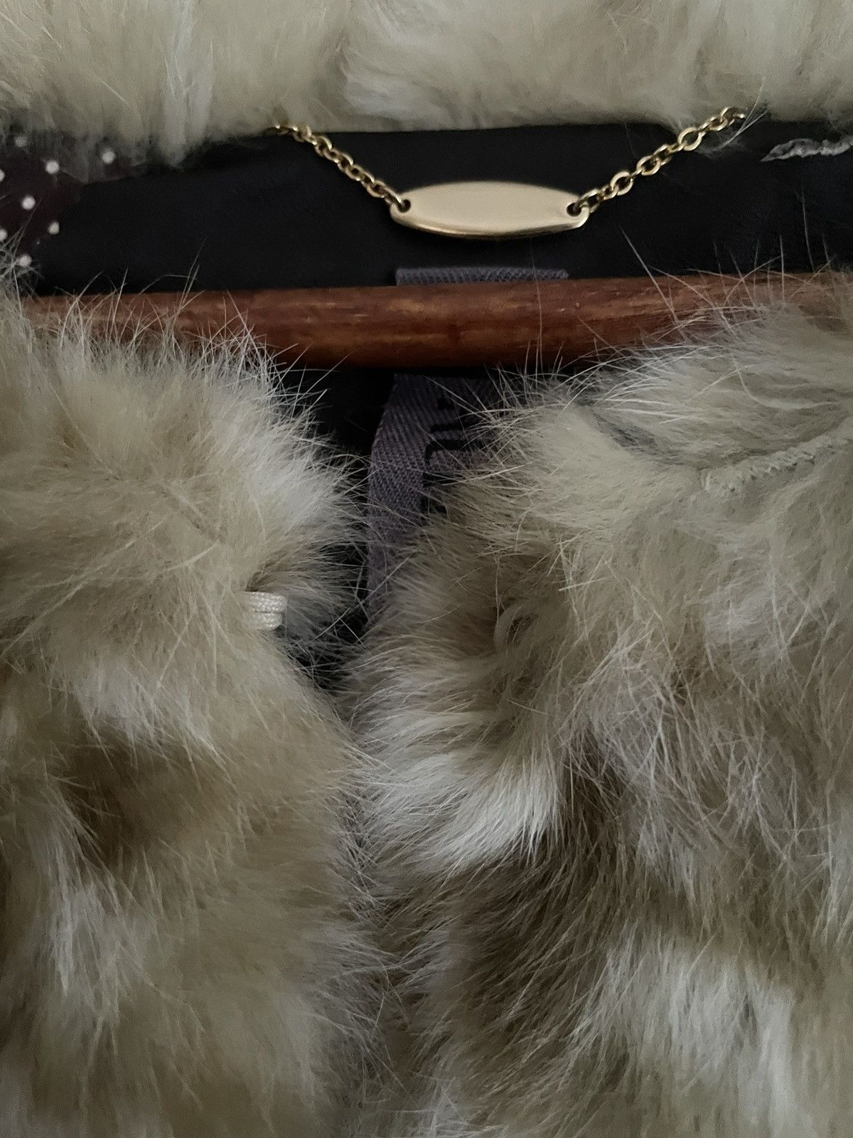 Japanese Brand Aula Aila Rabbit Fur Coat Size S / US 4 / IT 40 - 6 Thumbnail
