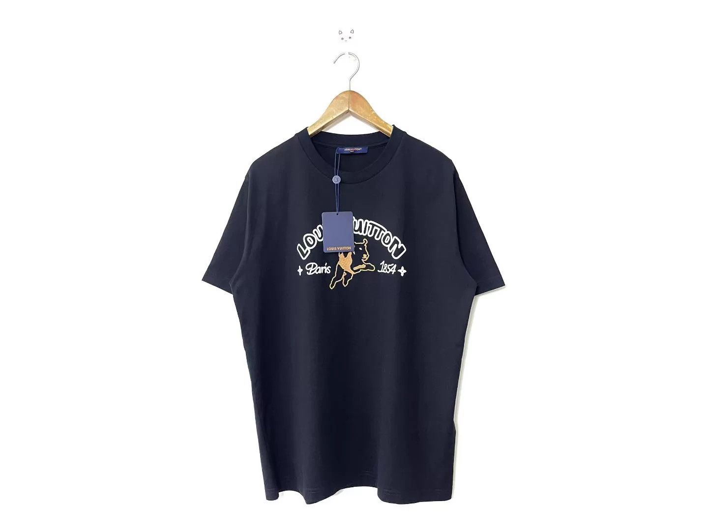Louis Vuitton LV x Tyler Embroidered Dog Short-Sleeve T-Shirt XL Size US XL / EU 56 / 4 - 1 Thumbnail