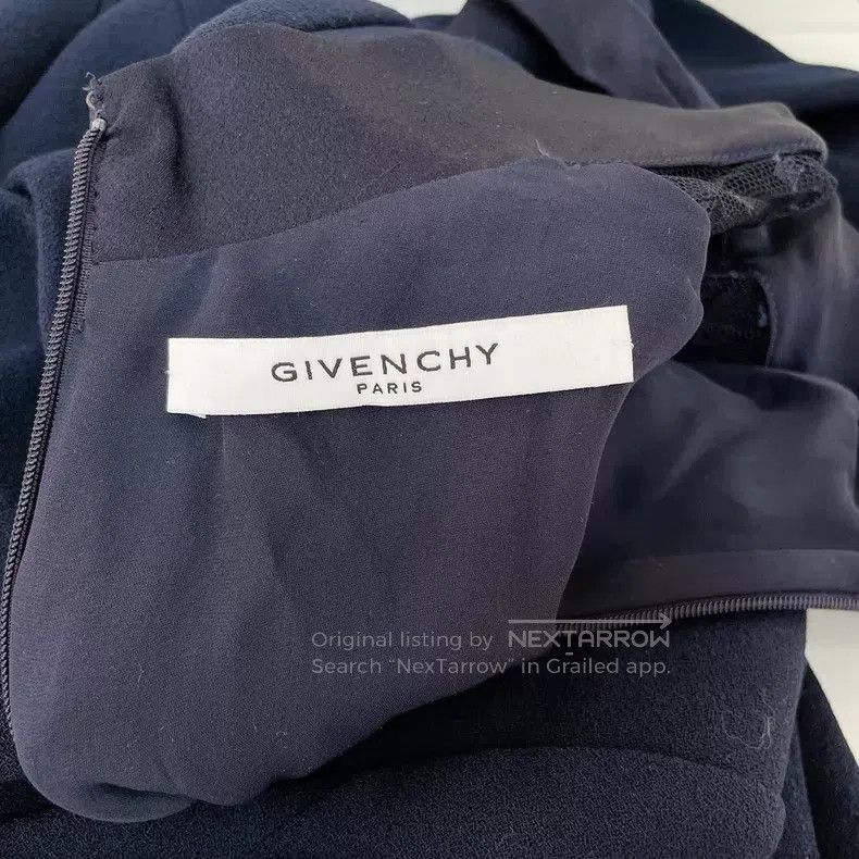 Givenchy Givenchy Navy Blue Dress Size XS / US 0-2 / IT 36-38 - 6 Thumbnail