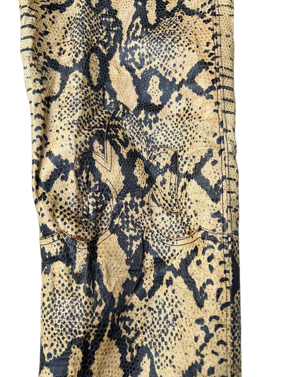 A&G Rock MEGA RARE! A&G Rock Real Python Skin Montana Streetwear Pant Size US 26 / EU 42 - 13 Thumbnail