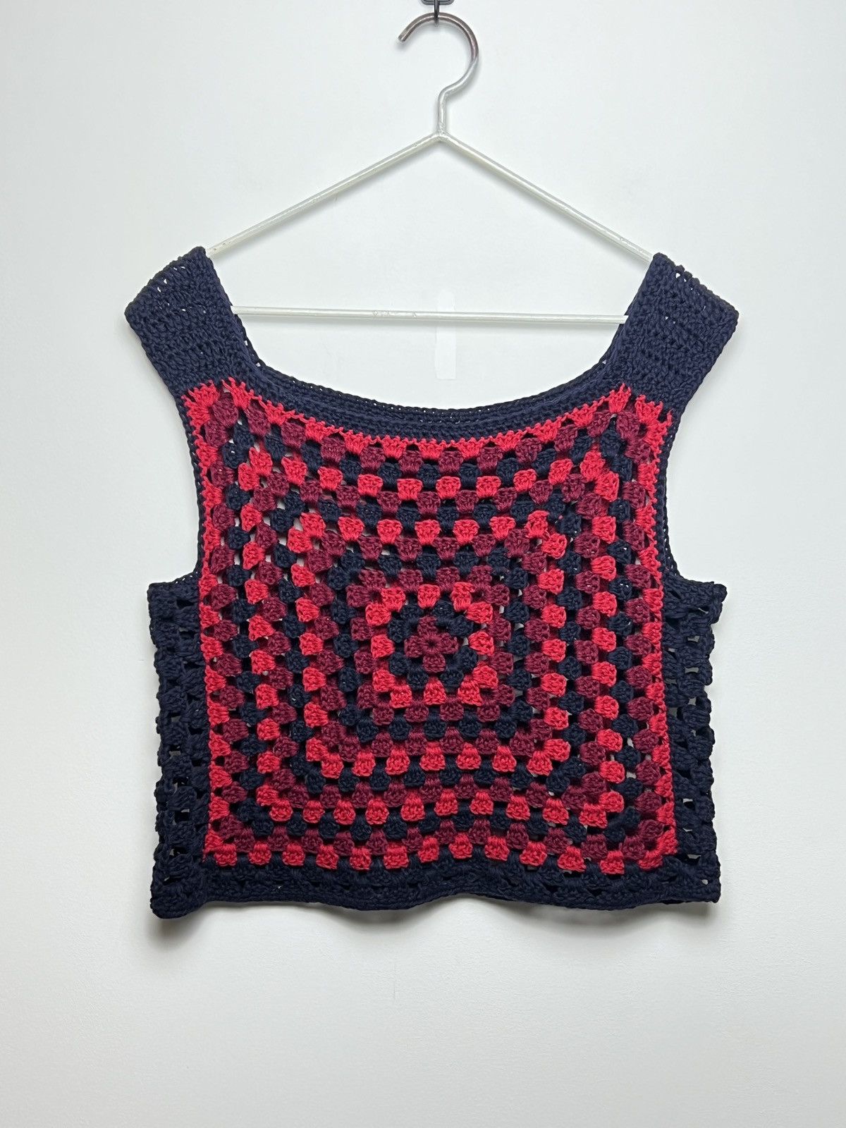 Seditionaries 1/1 handmade crochet kapital vibe sweater Size US S / EU 44-46 / 1 - 1 Thumbnail