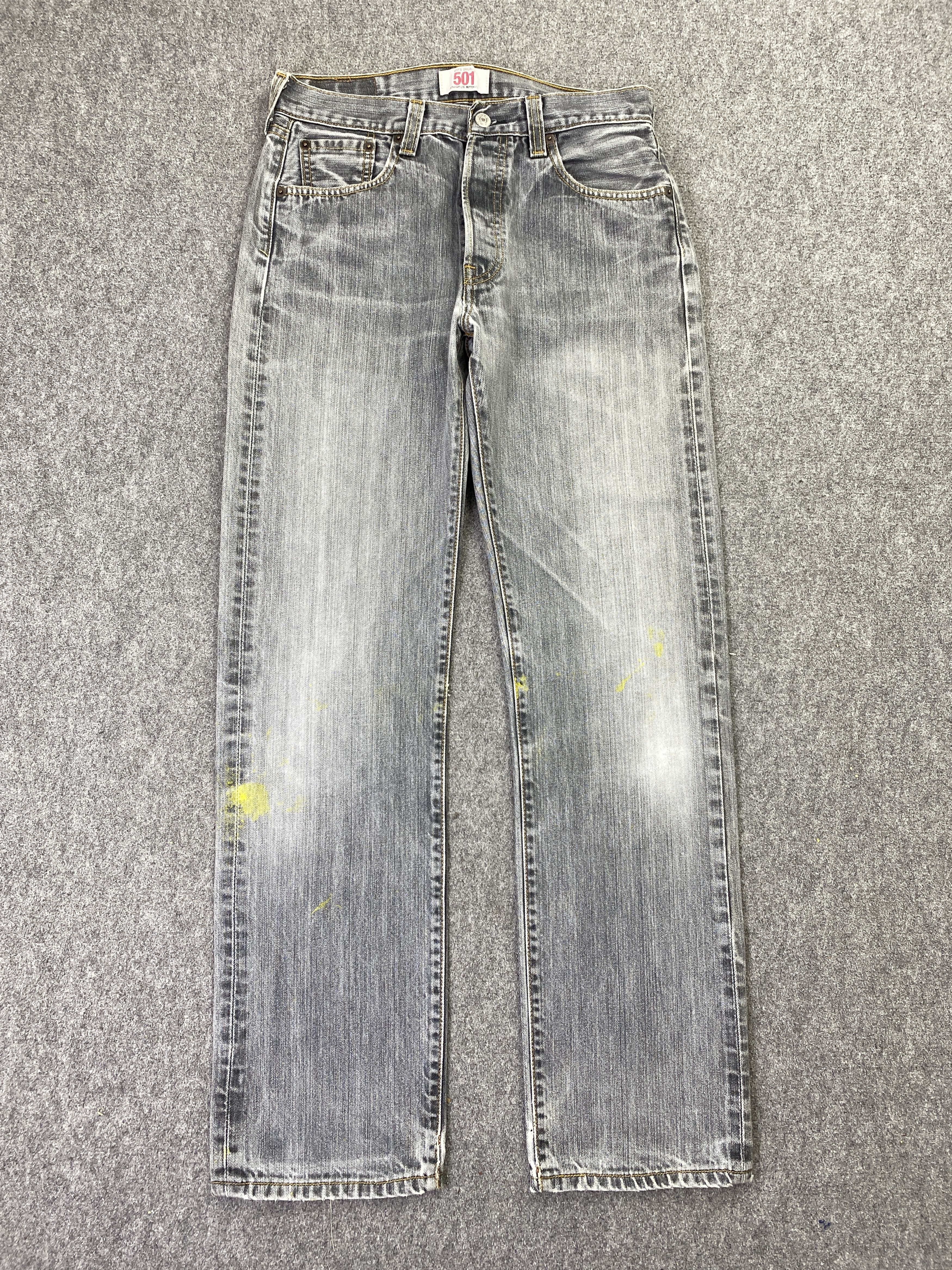 Levi's Vintage Levis 501 Faded Black Jeans DP2859 Size US 30 / EU 46 - 1 Thumbnail