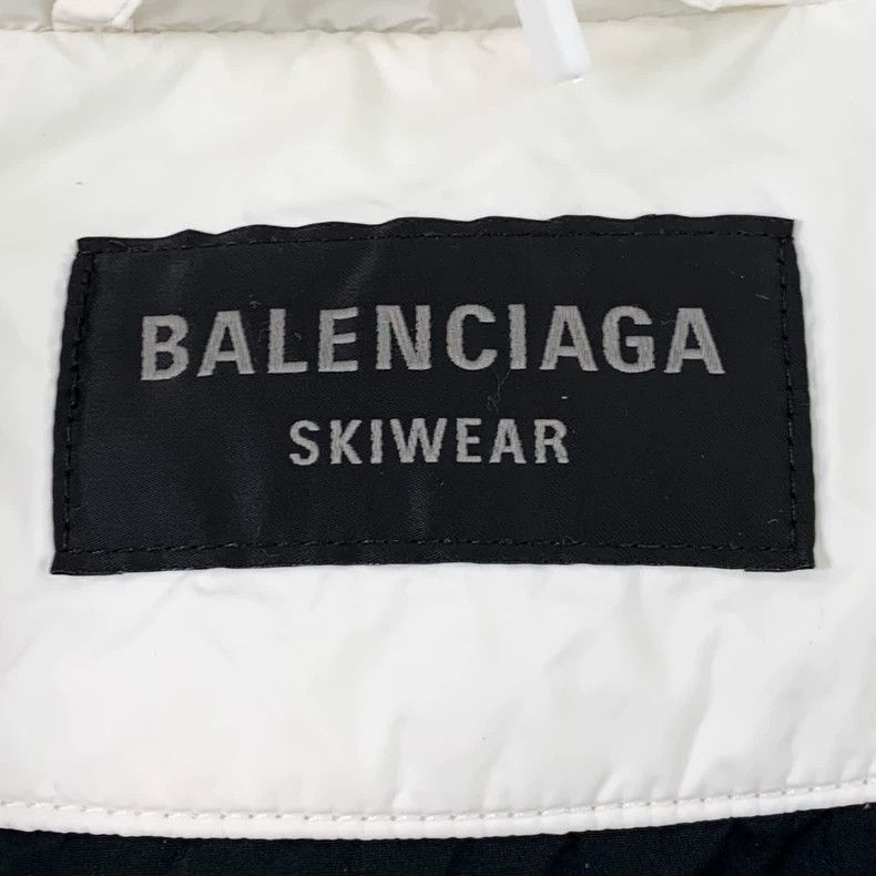 Balenciaga Balenciaga size 48 White logo printed zipper down jacket v Size M / US 6-8 / IT 42-44 - 6 Thumbnail