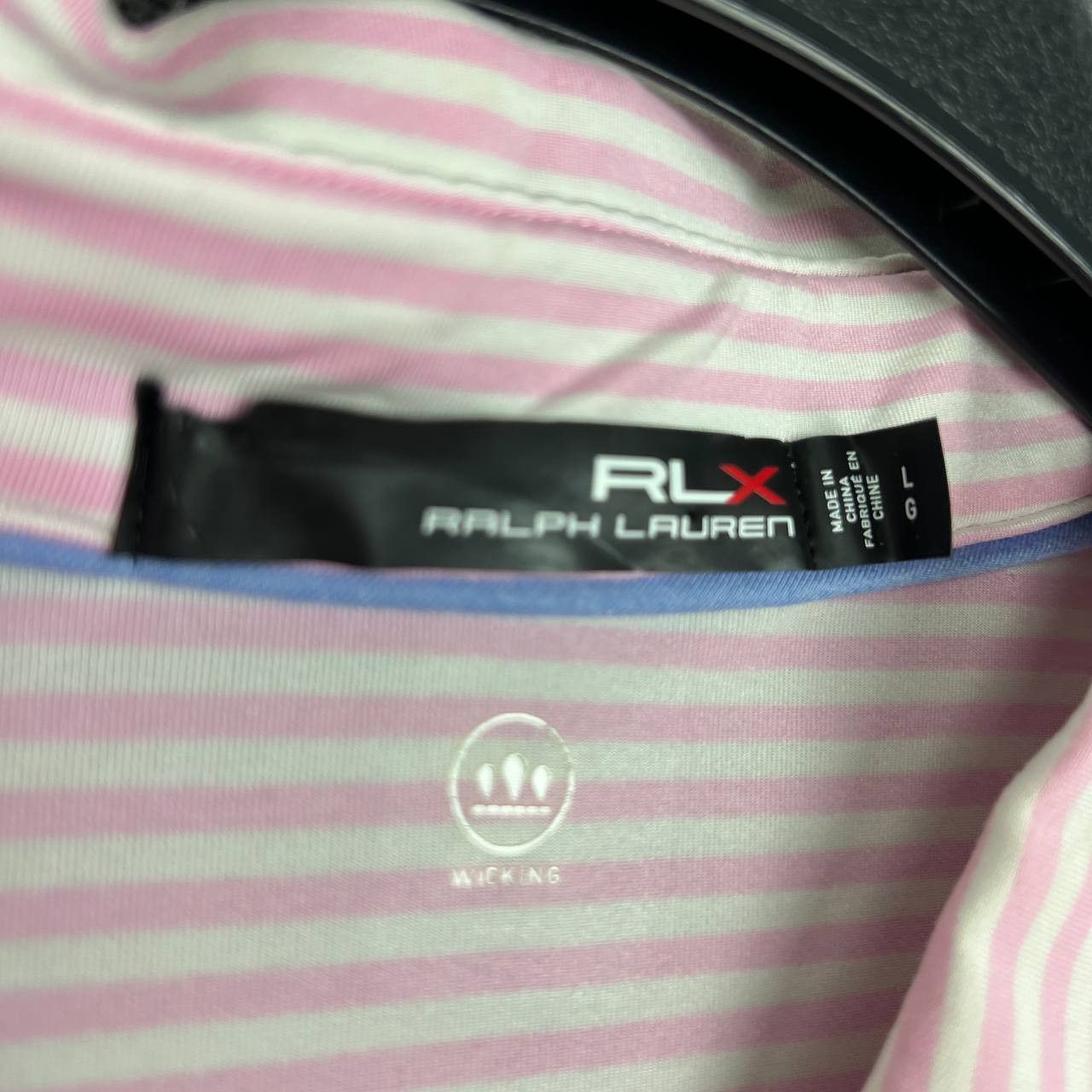 RLX Ralph Lauren RLX Ralph Lauren Golf Polo Shirt Men Striped Short Sleeve L Size US L / EU 52-54 / 3 - 5 Thumbnail