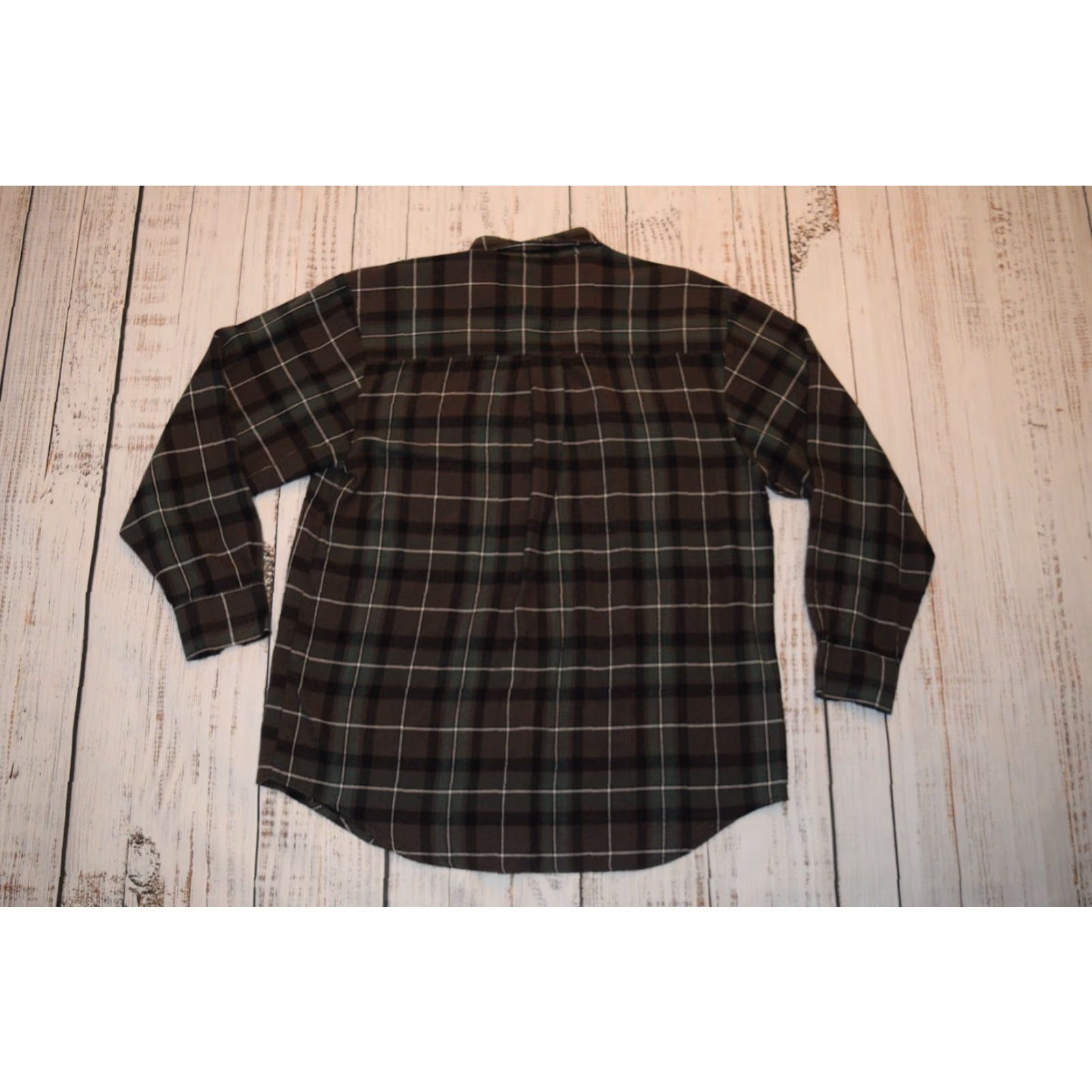 Vintage VINTAGE Northwest Blue Acrylic Shirt Mens M Long Sleeve Green Plaid Button-Up Casual Size US M / EU 48-50 / 2 - 7 Thumbnail