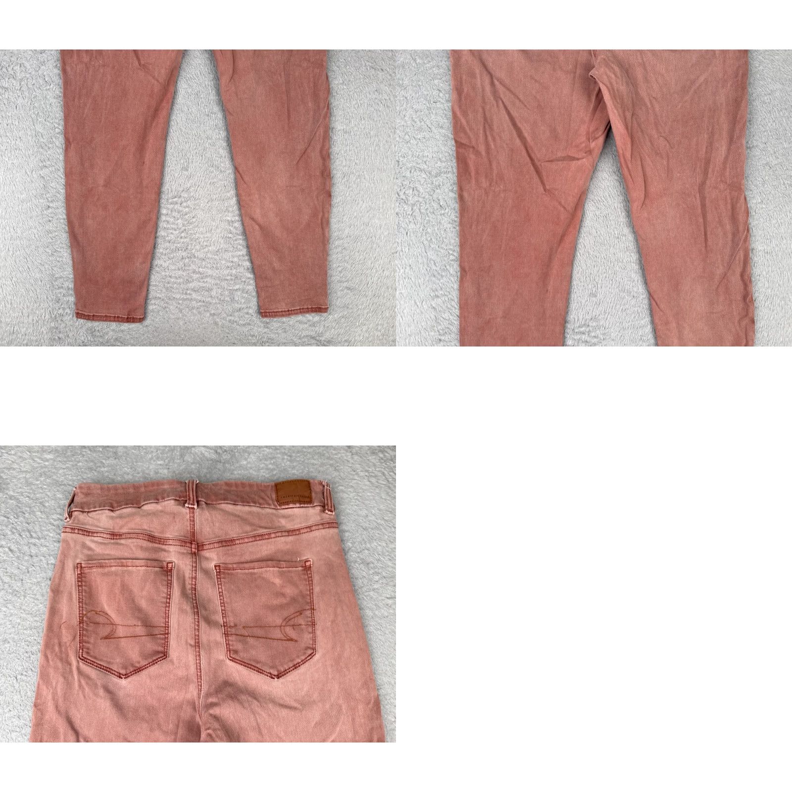 American Eagle Outfitters VINTAGE American Eagle Outfitters Jeans Womens 10 S Pink Blush High Rise Jegging Belt Size 32" / US 10 / IT 46 - 10 Thumbnail