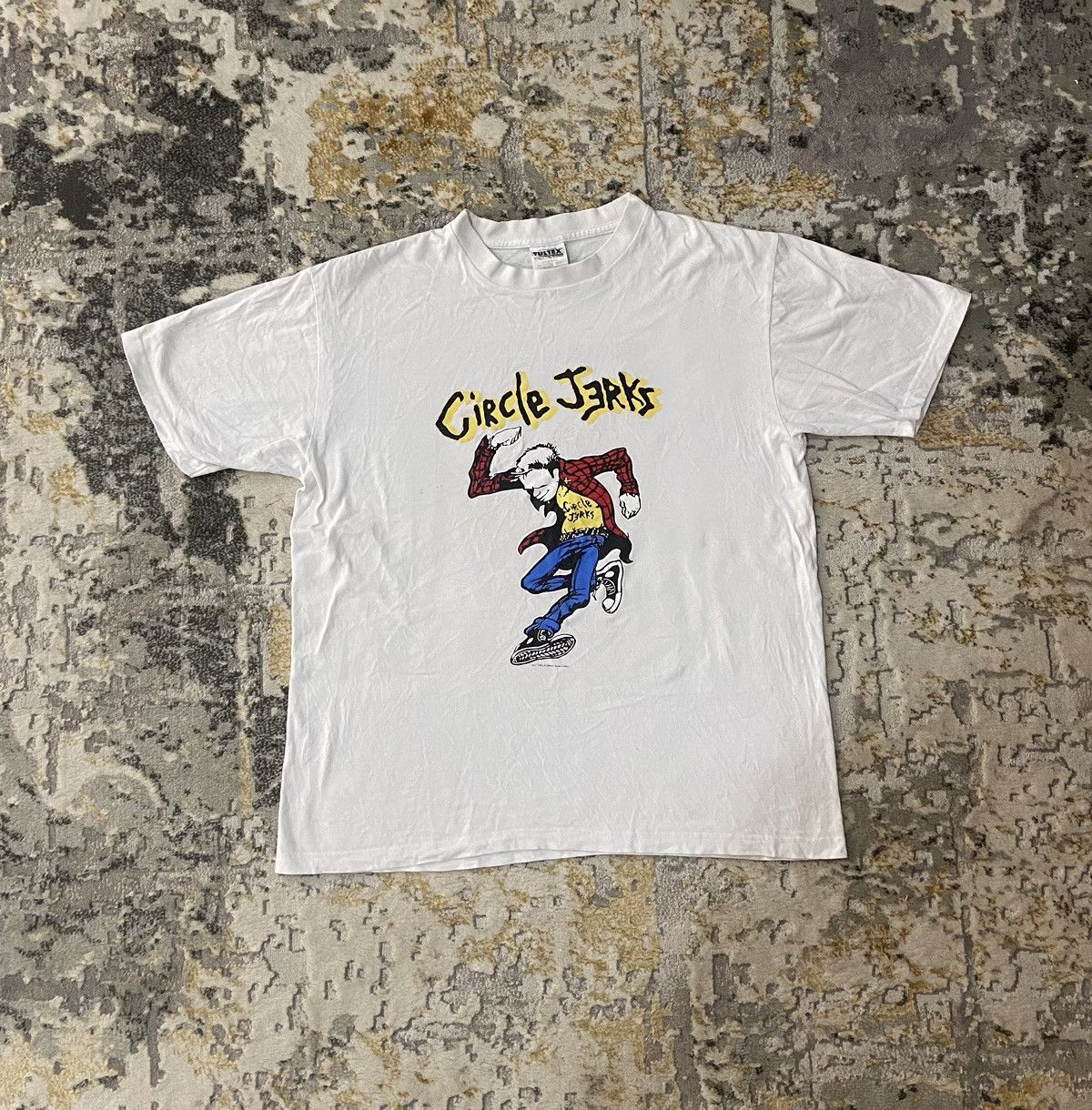 Band Tees × Vintage VINTAGE CIRCLE JERKS PUNK BAND TEE Size US L / EU 52-54 / 3 - 1 Thumbnail