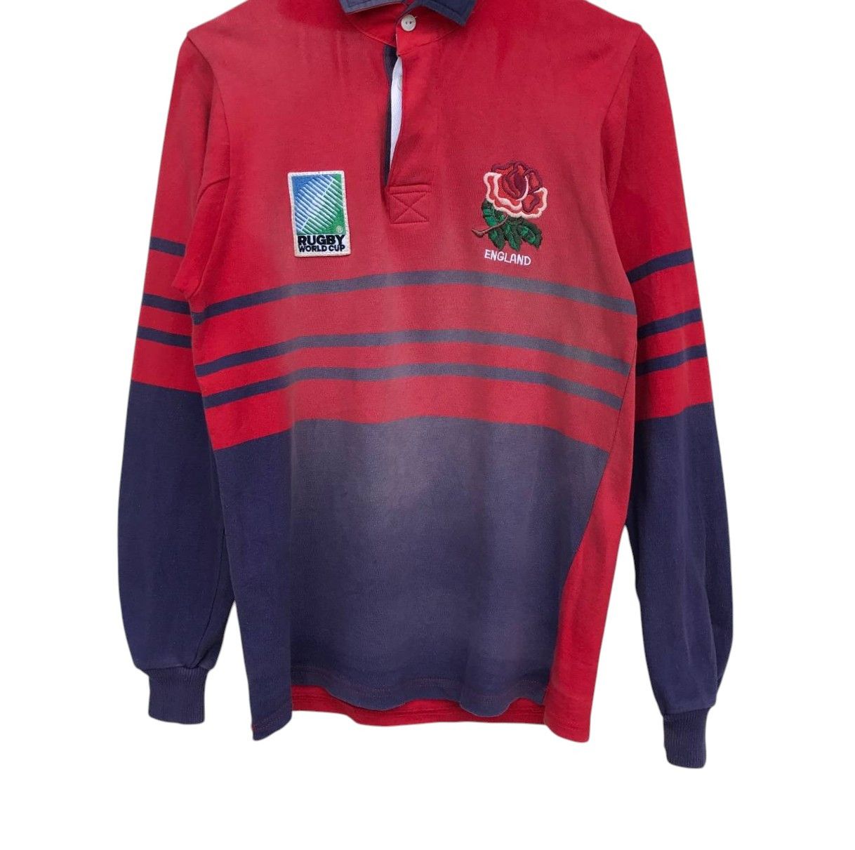 Vintage VINTAGE RUGBY ENGLAND CLASSIC POLO FADED SMALL Size US S / EU 44-46 / 1 - 2 Thumbnail