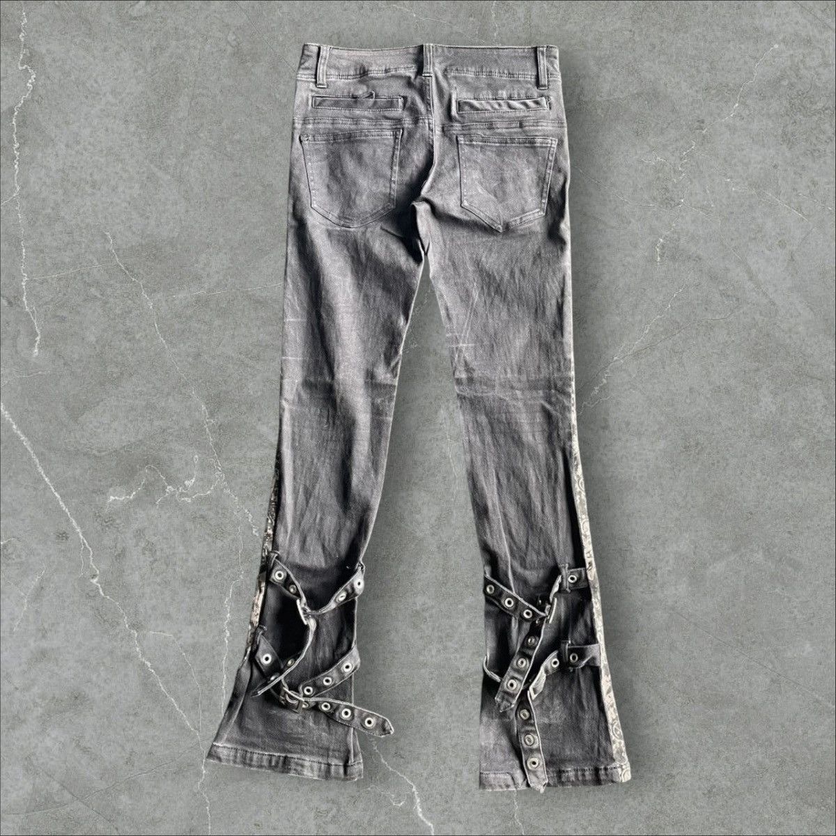 Algonquins Vintage Algonquins Punk Gothic Seditionaries Bondage Denim Size US 29 - 2 Thumbnail