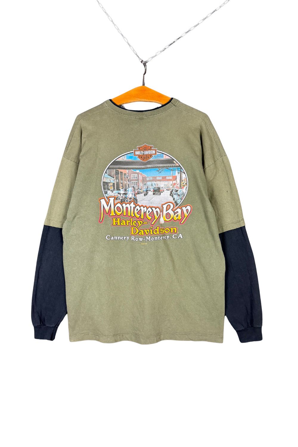 Harley Davidson 07 Harley-Davidson Monterey Bay Cannery Row Layered LS Tee Size US XXL / EU 58 / 5 - 2 Thumbnail